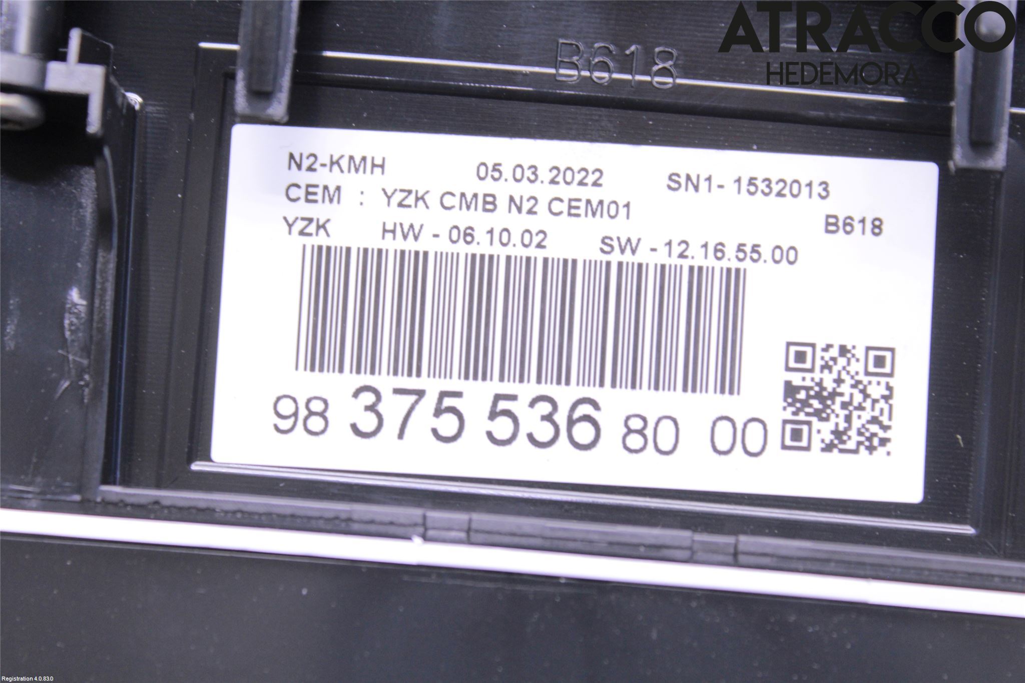 Citroen COTROEN C3 17-24 Instrument Komb