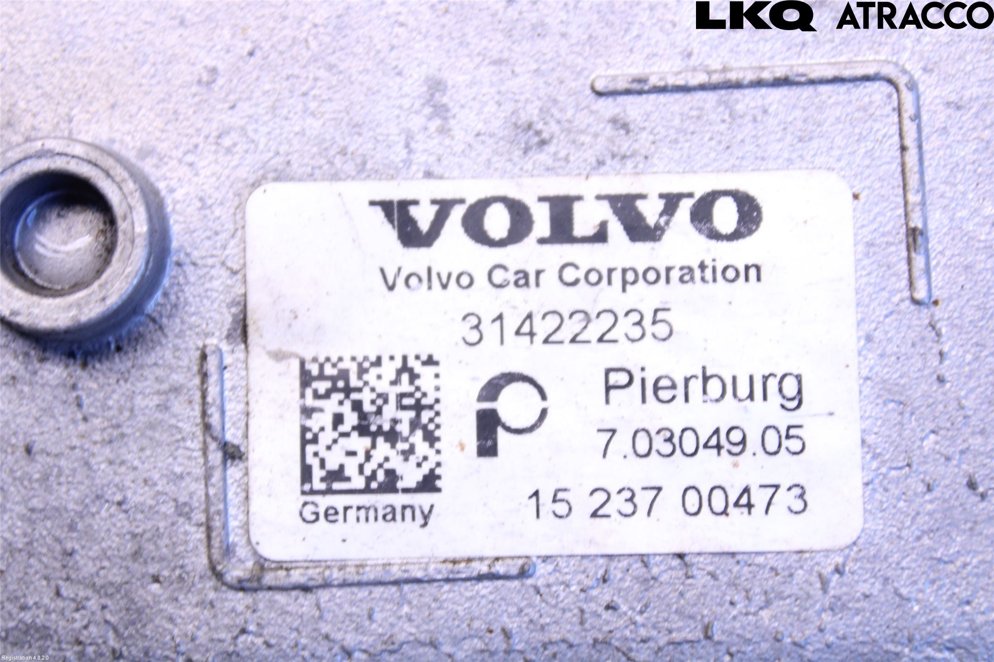 Volvo V70 14-16 Egr Ventil