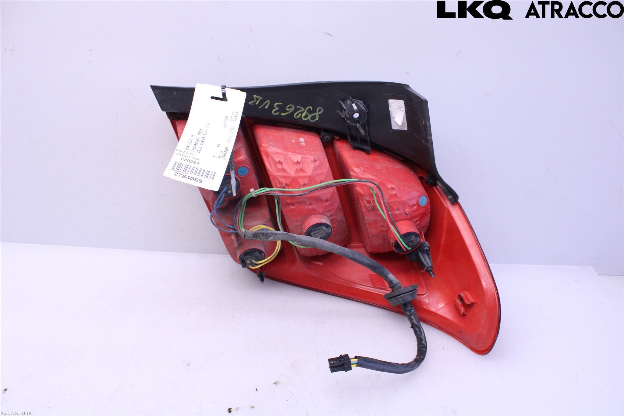 Chevrolet TRAX Bakljus Vänster