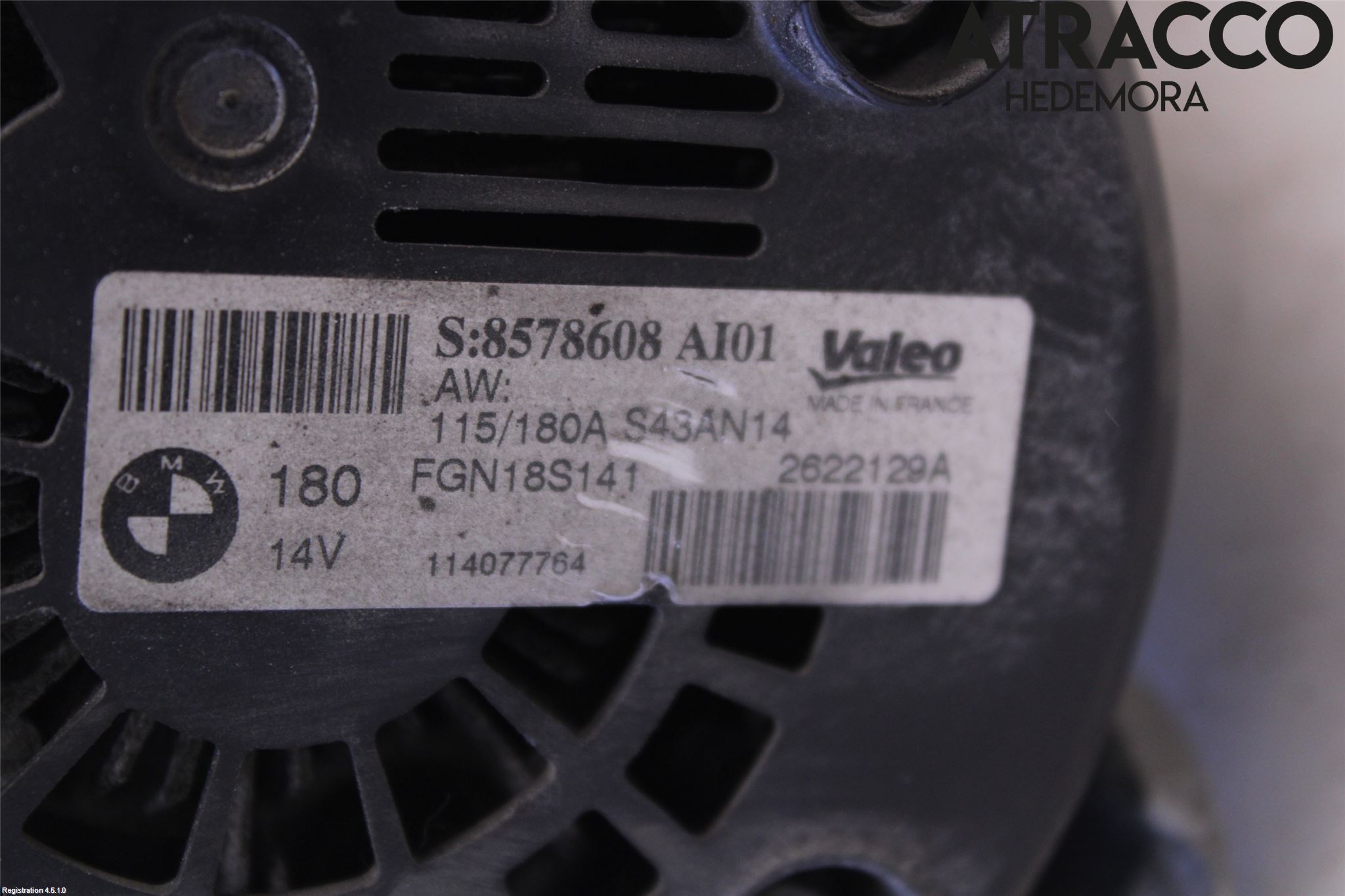 BMW 3 GT F34 13-19 Generator