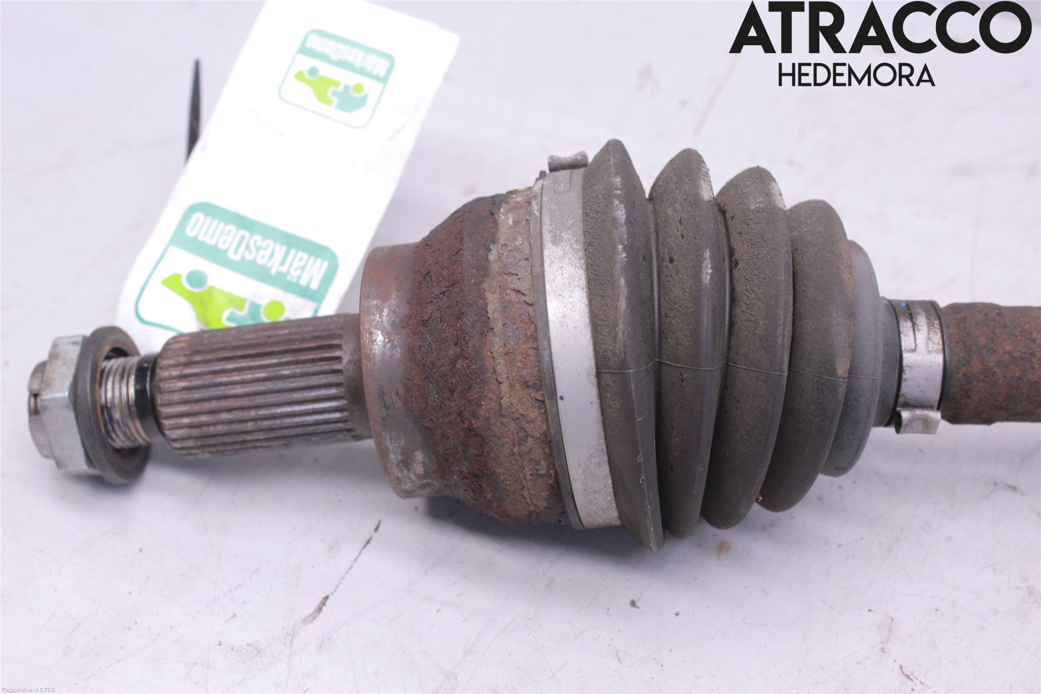 Jaguar XF 08-15 Drivaxel Bak Höger