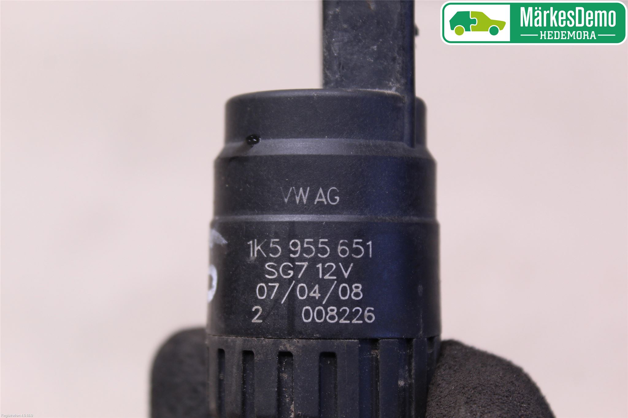 Volkswagen VW TRANSP/CARAVELLE (T5) 04-15 Spolarpump Vindruta