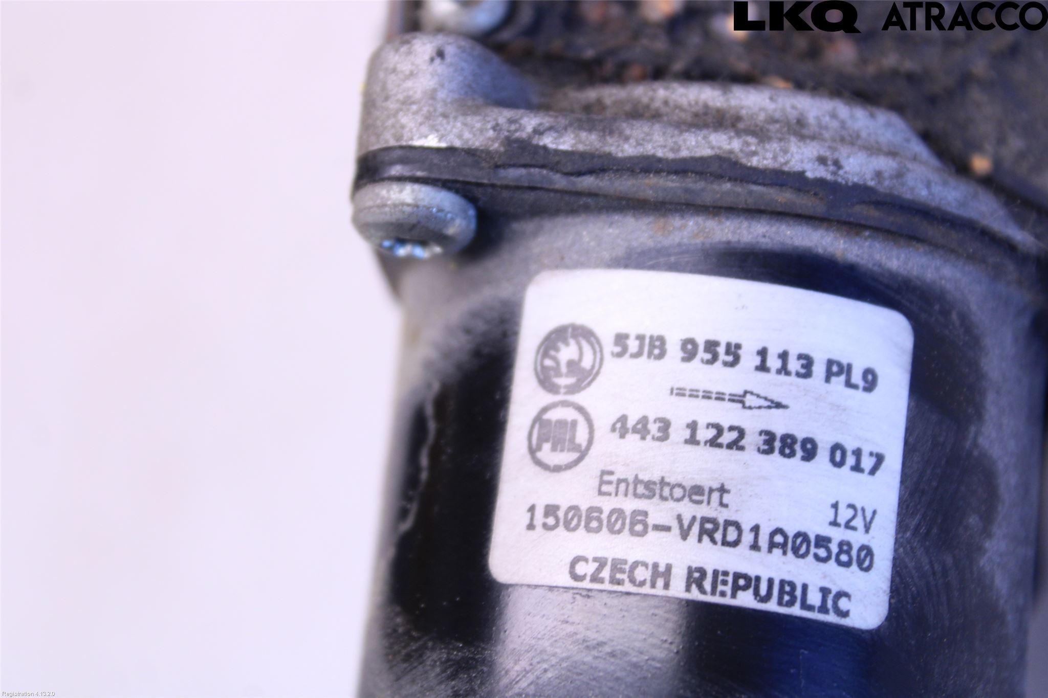 Skoda FABIA 15-21 Torkarmekanism Vindruta