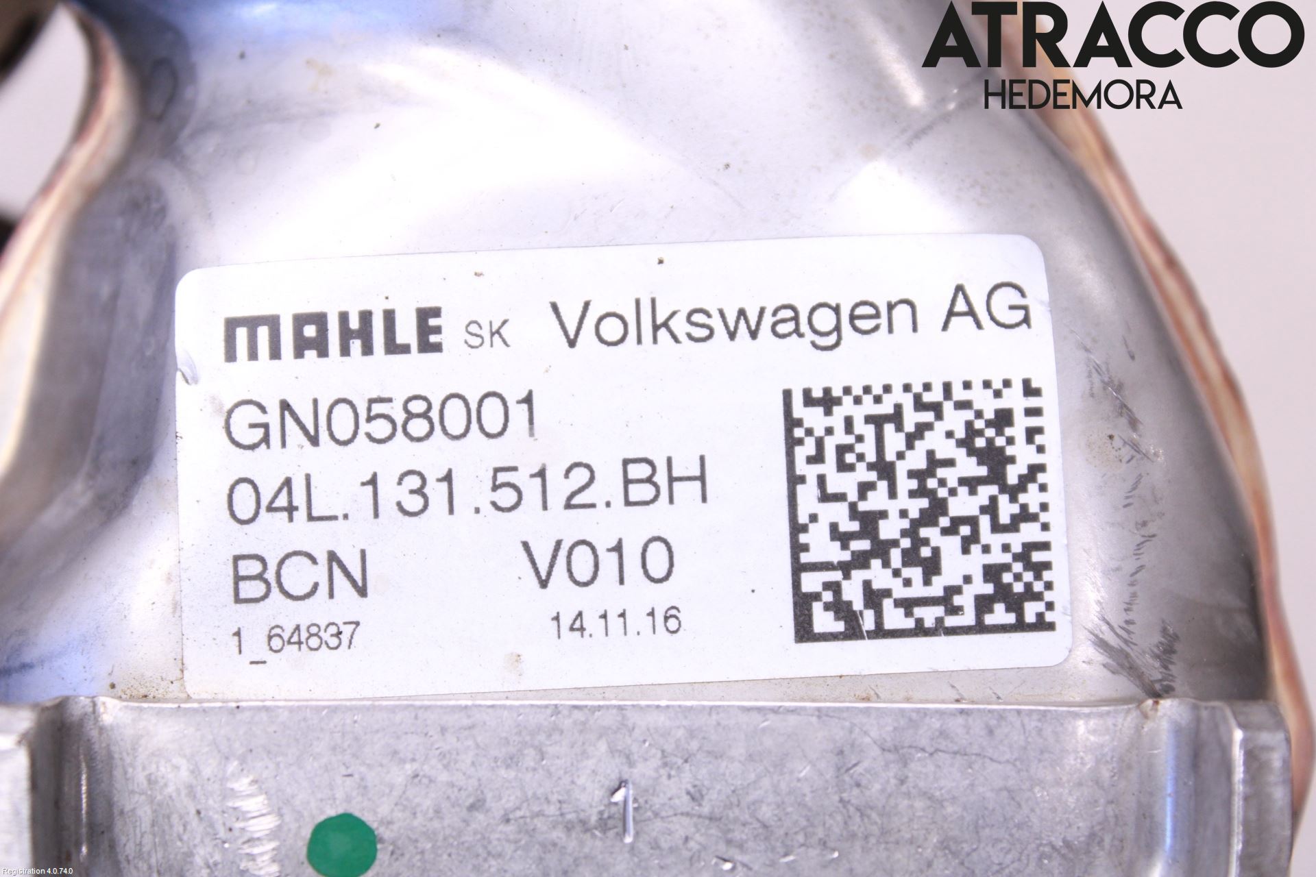 Audi Q3 8U 12-18 Avgaskylare