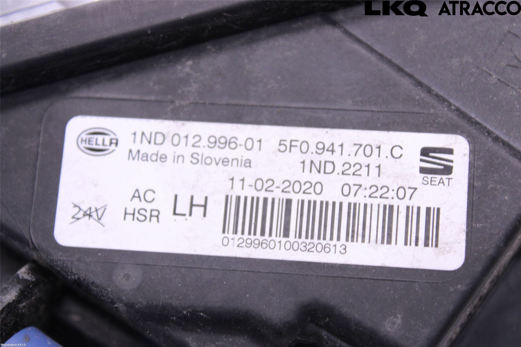 Seat LEON 20- Dimljus-Varselljus Fram