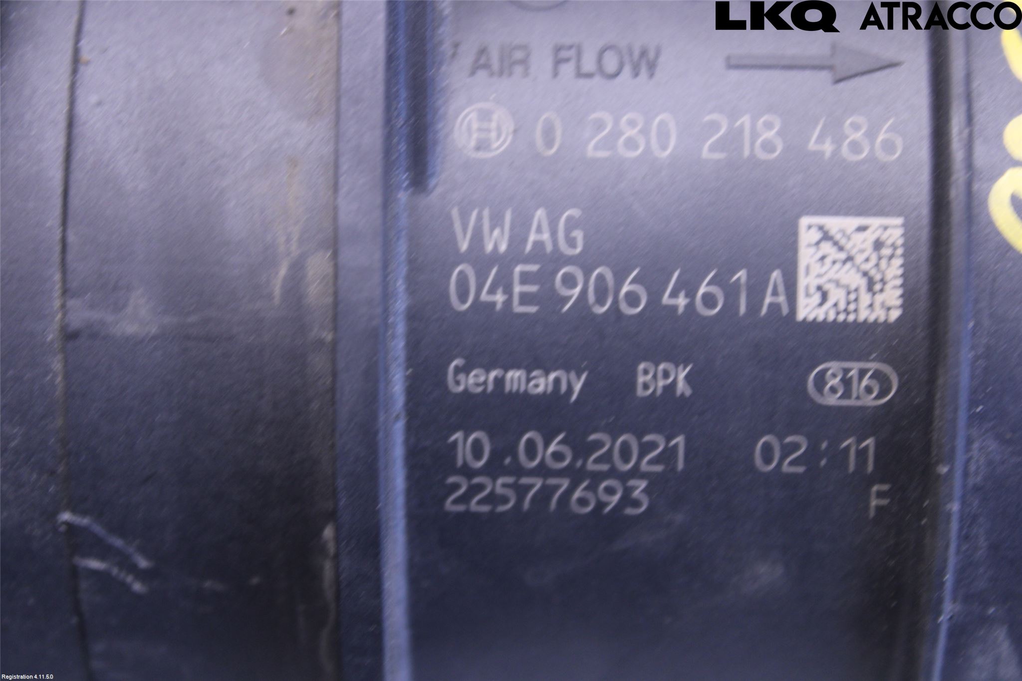 Audi A6 F2/C8 19- Injluftmassamätare