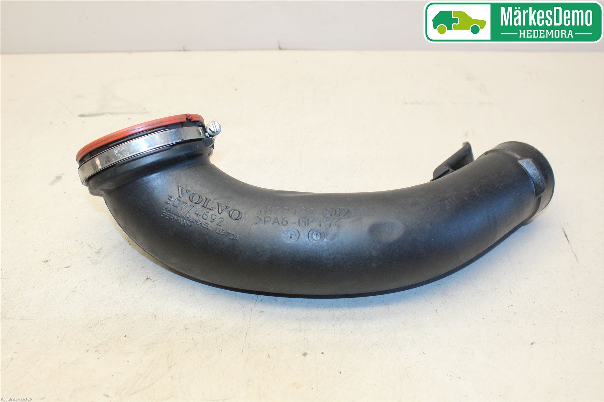 Volvo XC60 09-13 Laddluft-Intercoolerrör