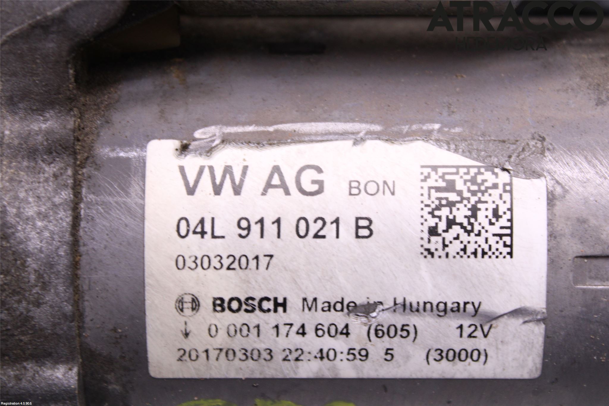 Audi A5 17- Startmotor Diesel