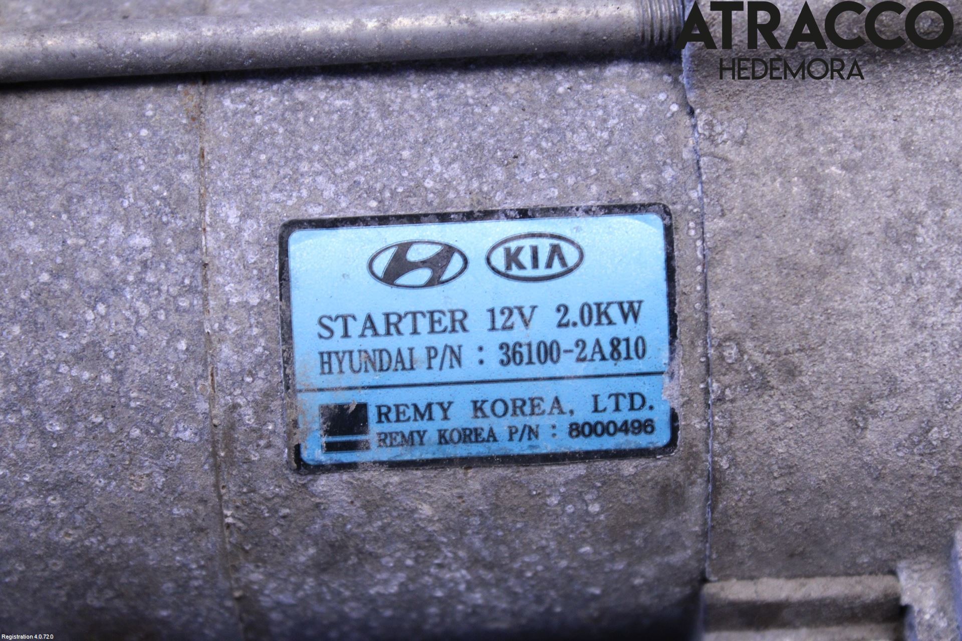 Kia OPTIMA 00-15 Startmotor Diesel