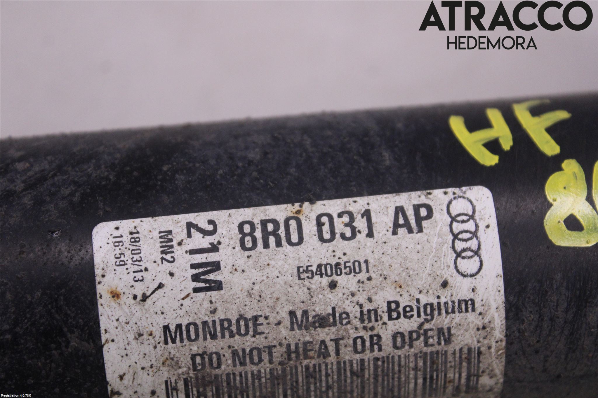 Audi Q5 09-16 Fjäderben Fram Höger