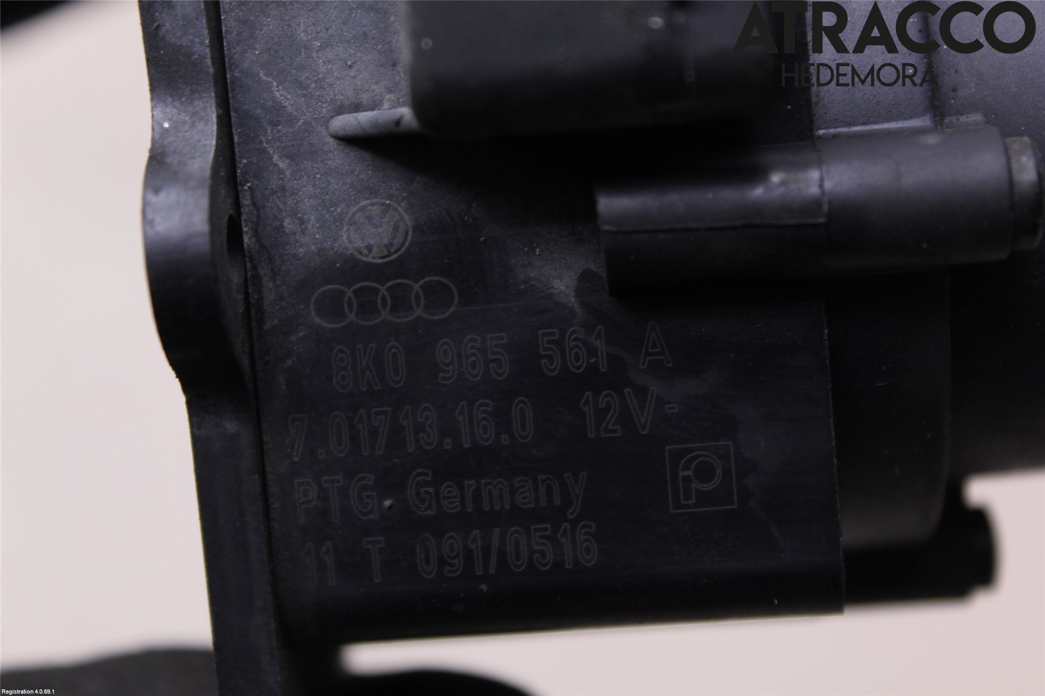 Audi A4/S4 08-11 Värme Cirkulationspump