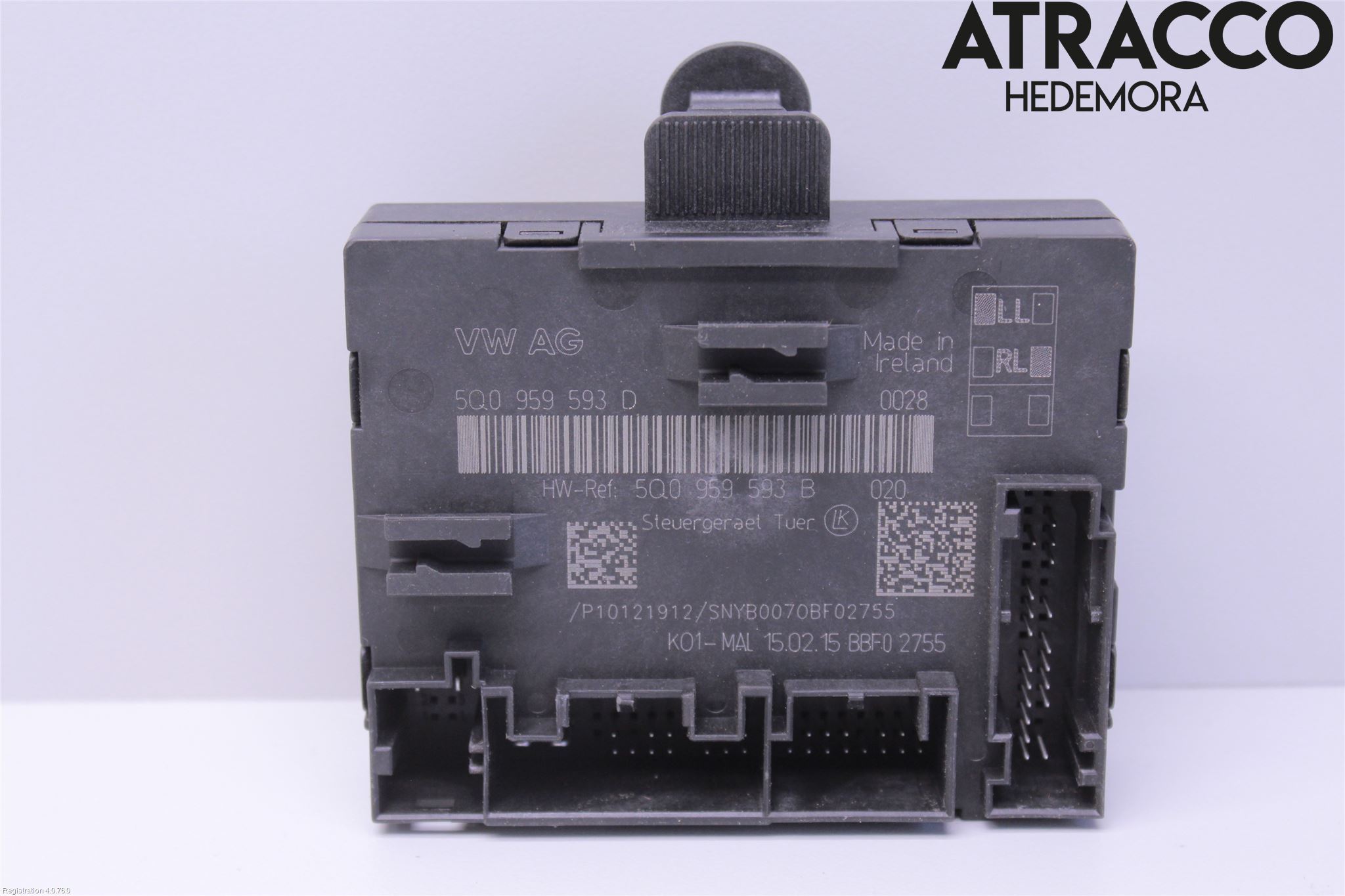 Audi A3/S3 8V 13-20 Styrenhet Dörr