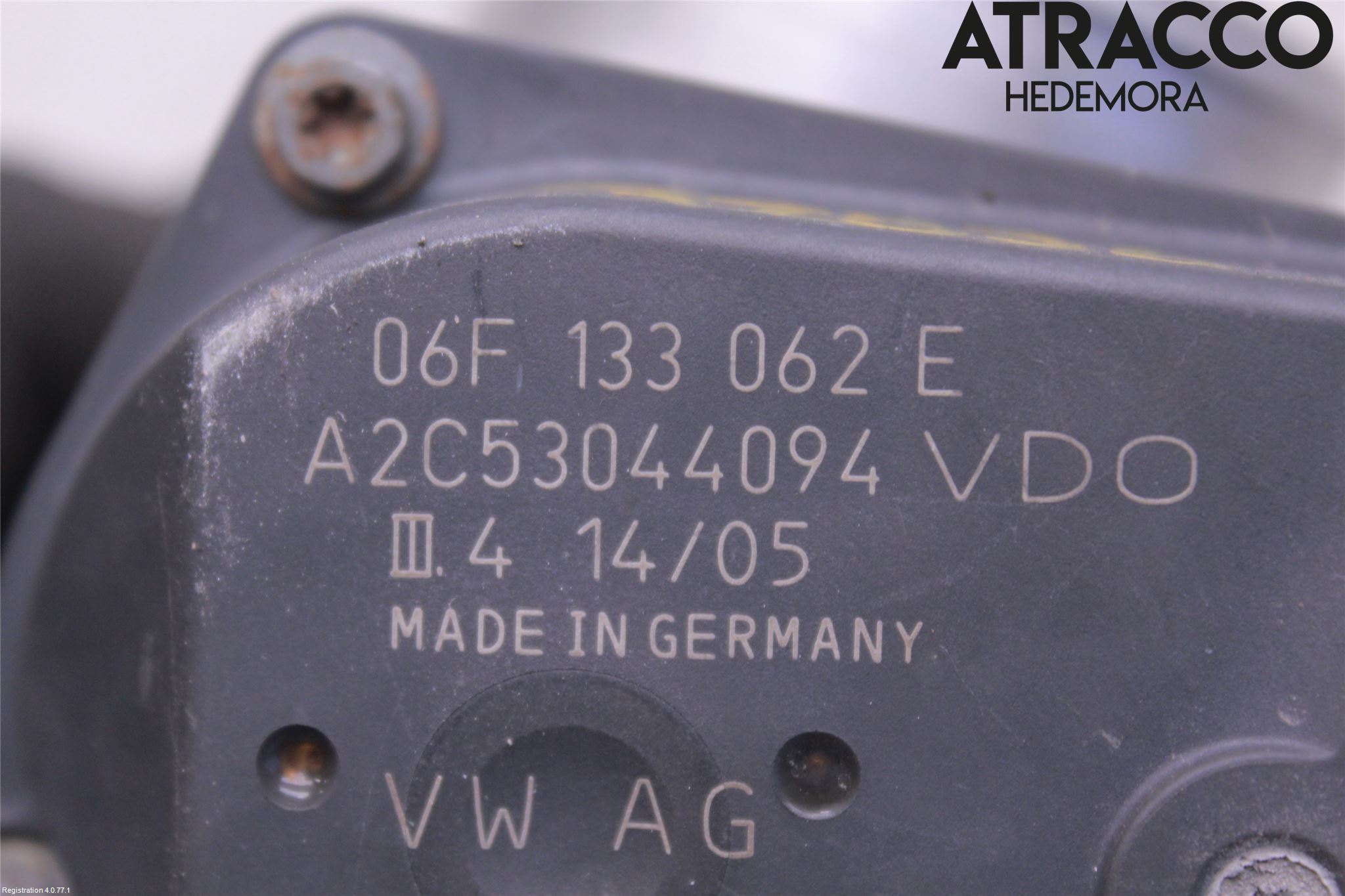 Audi A3/S3 05-13 Injspjällhus