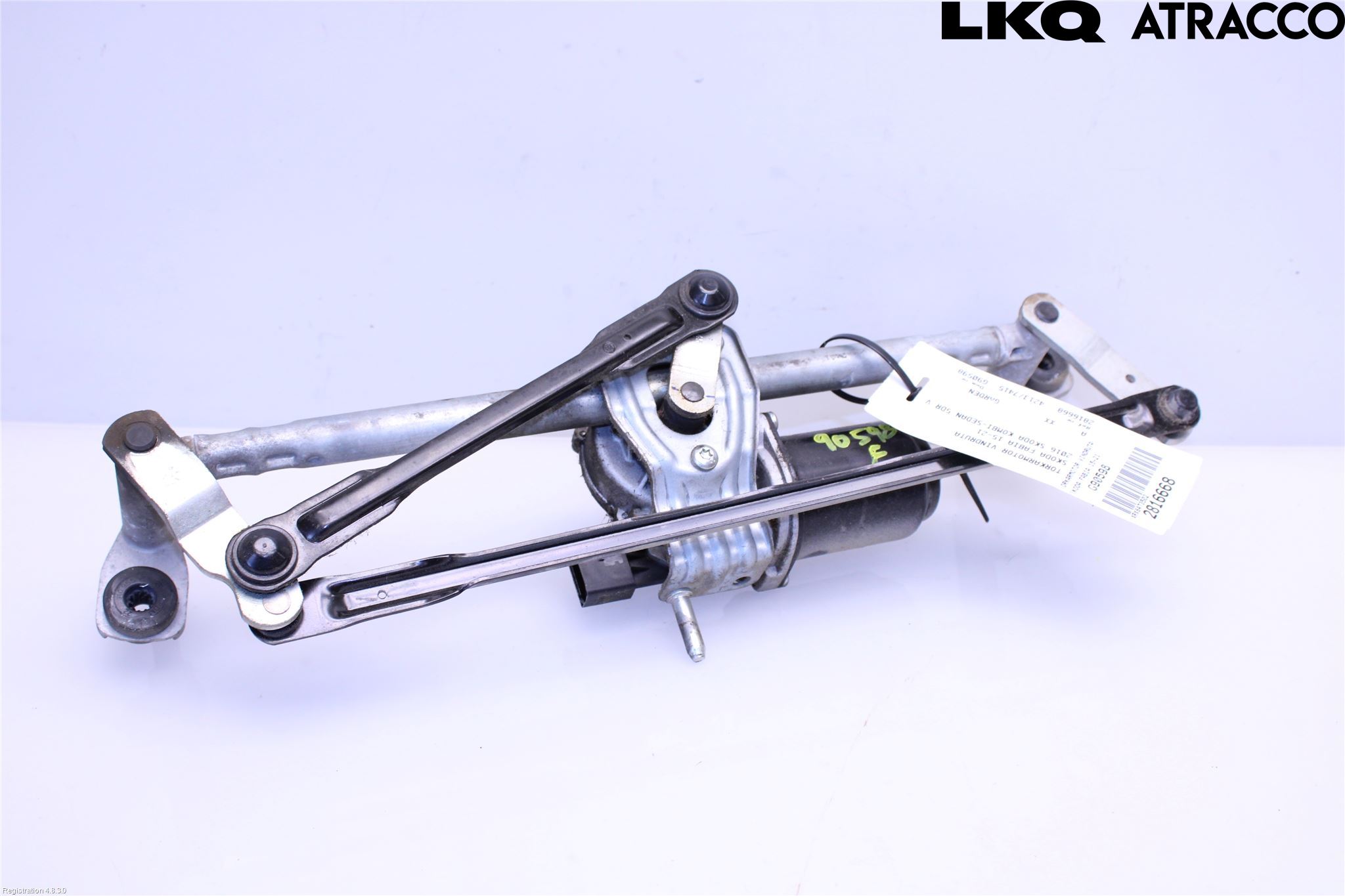Skoda FABIA 15-21 Torkarmotor Vindruta