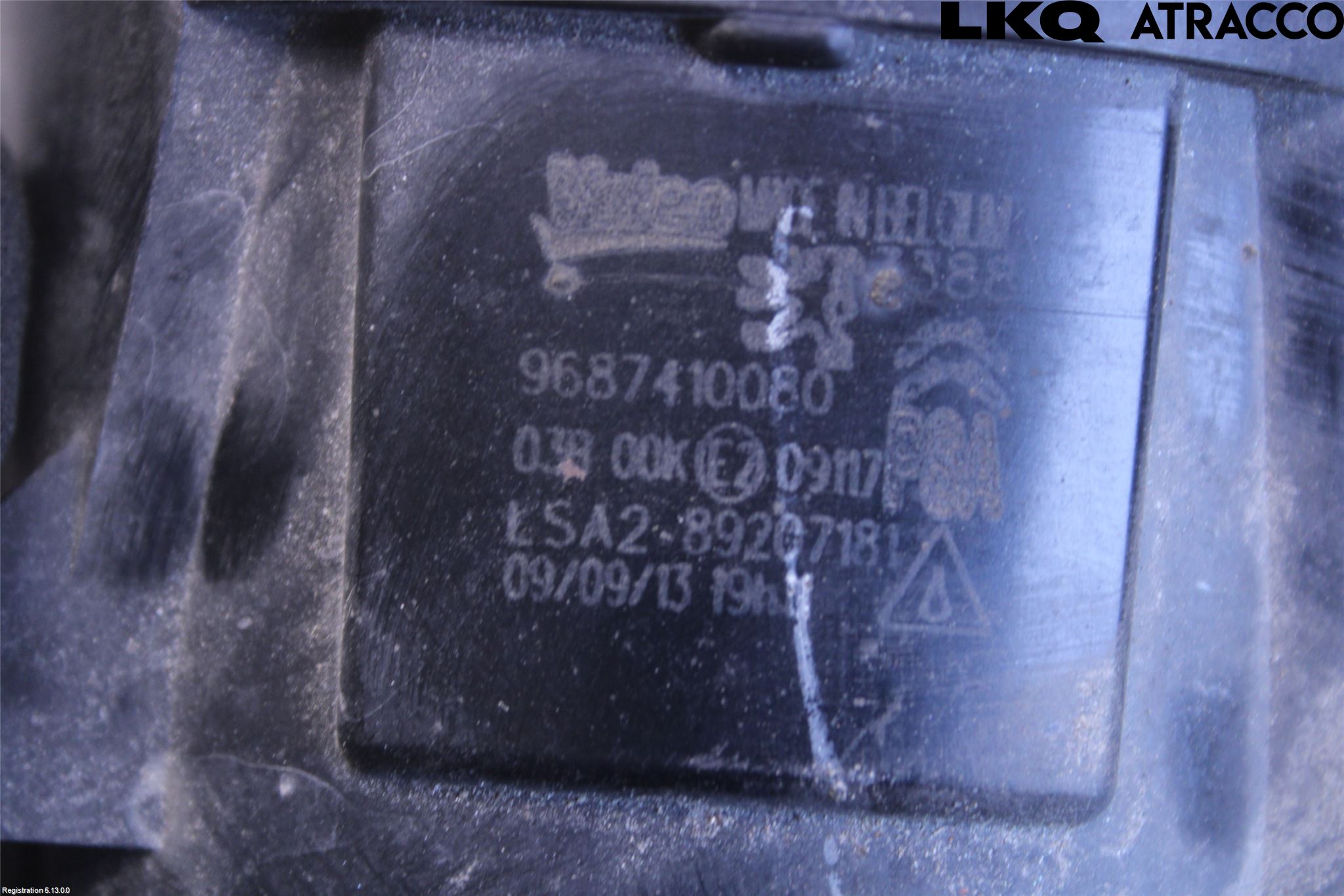 Citroen C4 II 11-18 Dimljus-Varselljus Fram