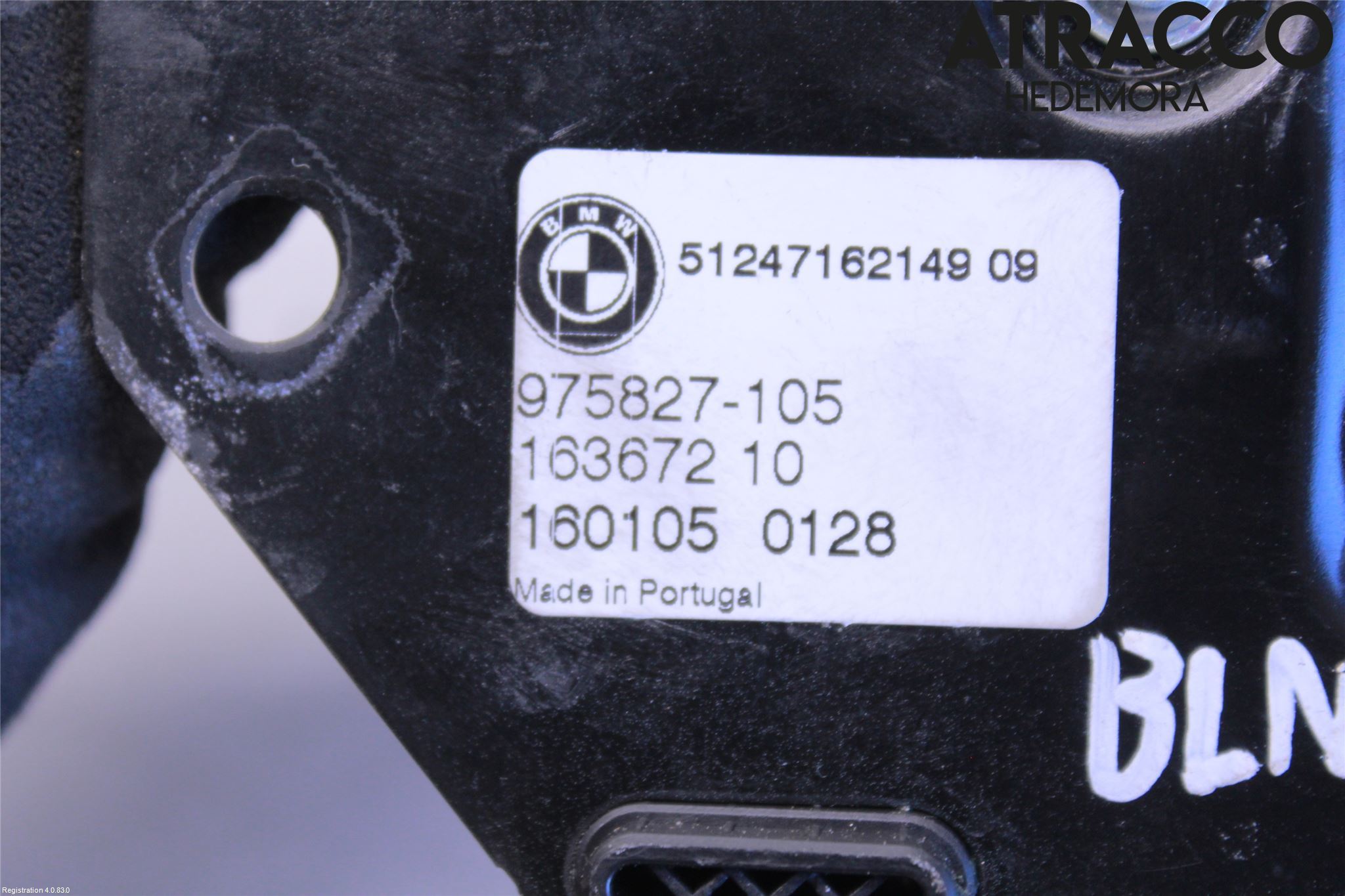 BMW X5 F15 13-18 Bakluckehandtag Inre