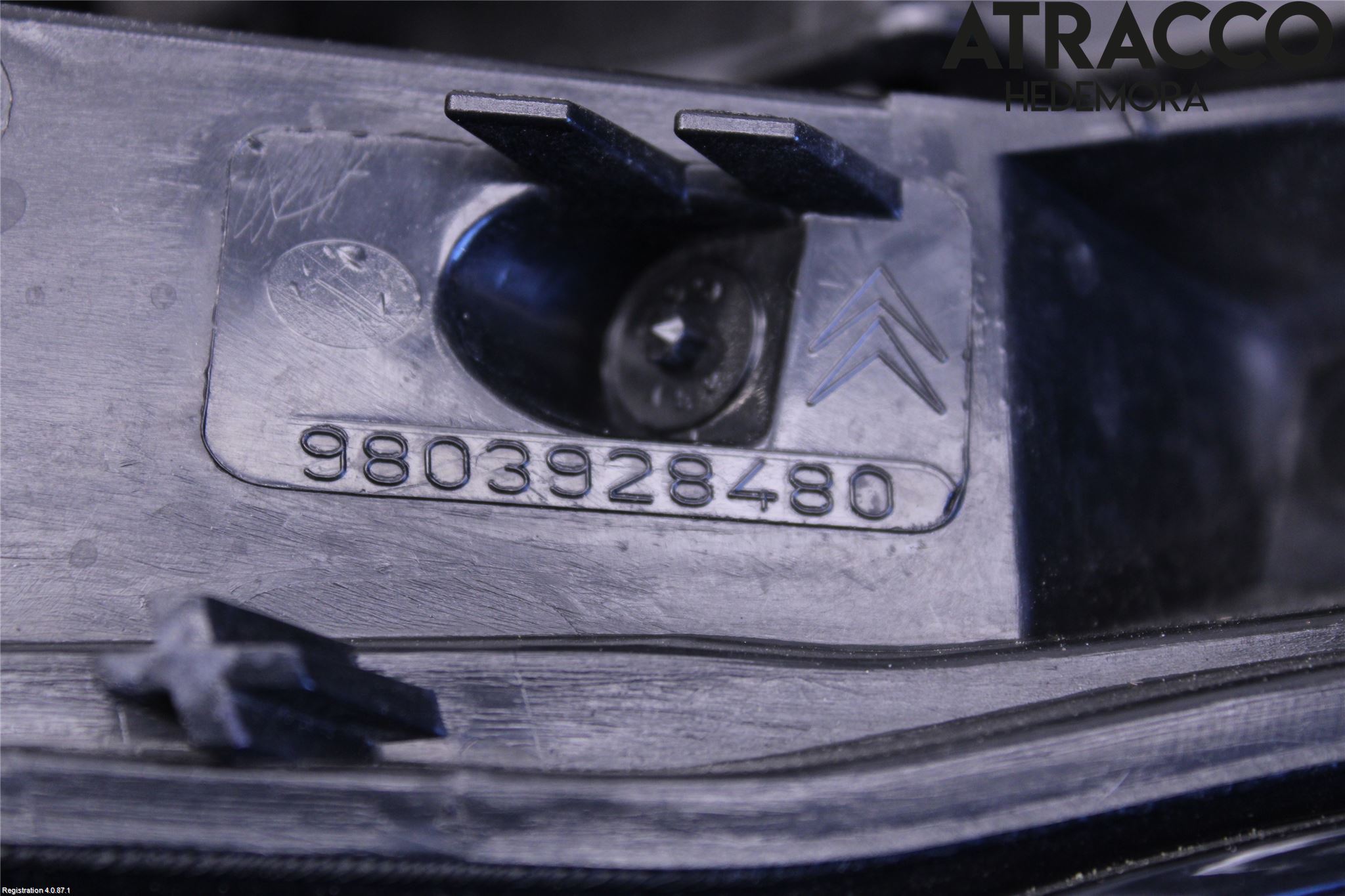 Citroen C3 10-17 Bakljus Höger