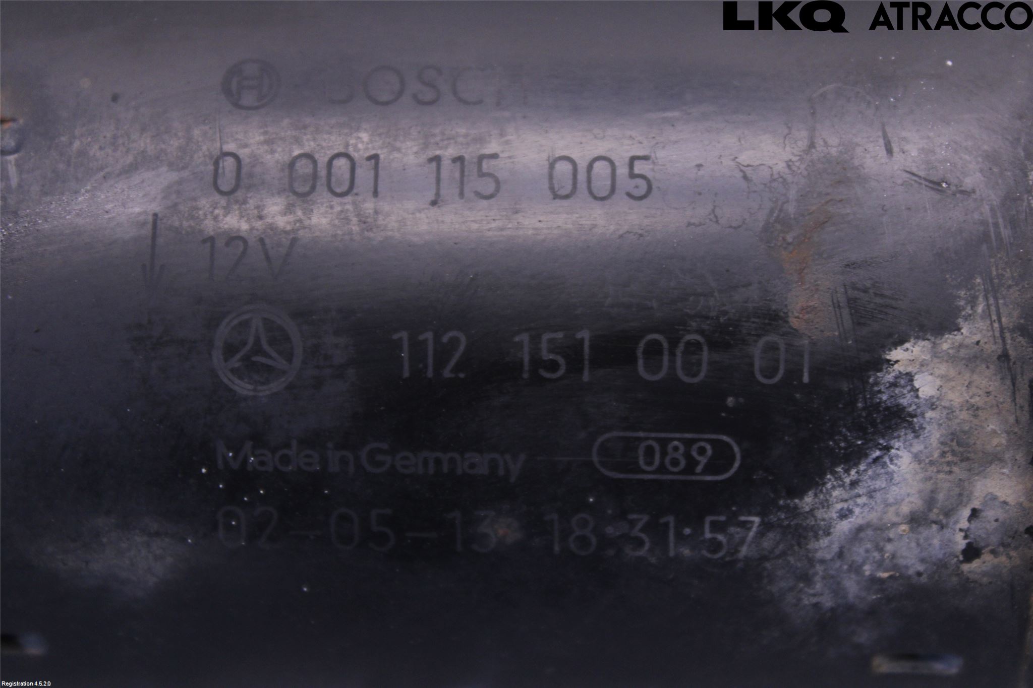 Mercedes-Benz MB E-KLASS (W211) 02-09 Startmotor