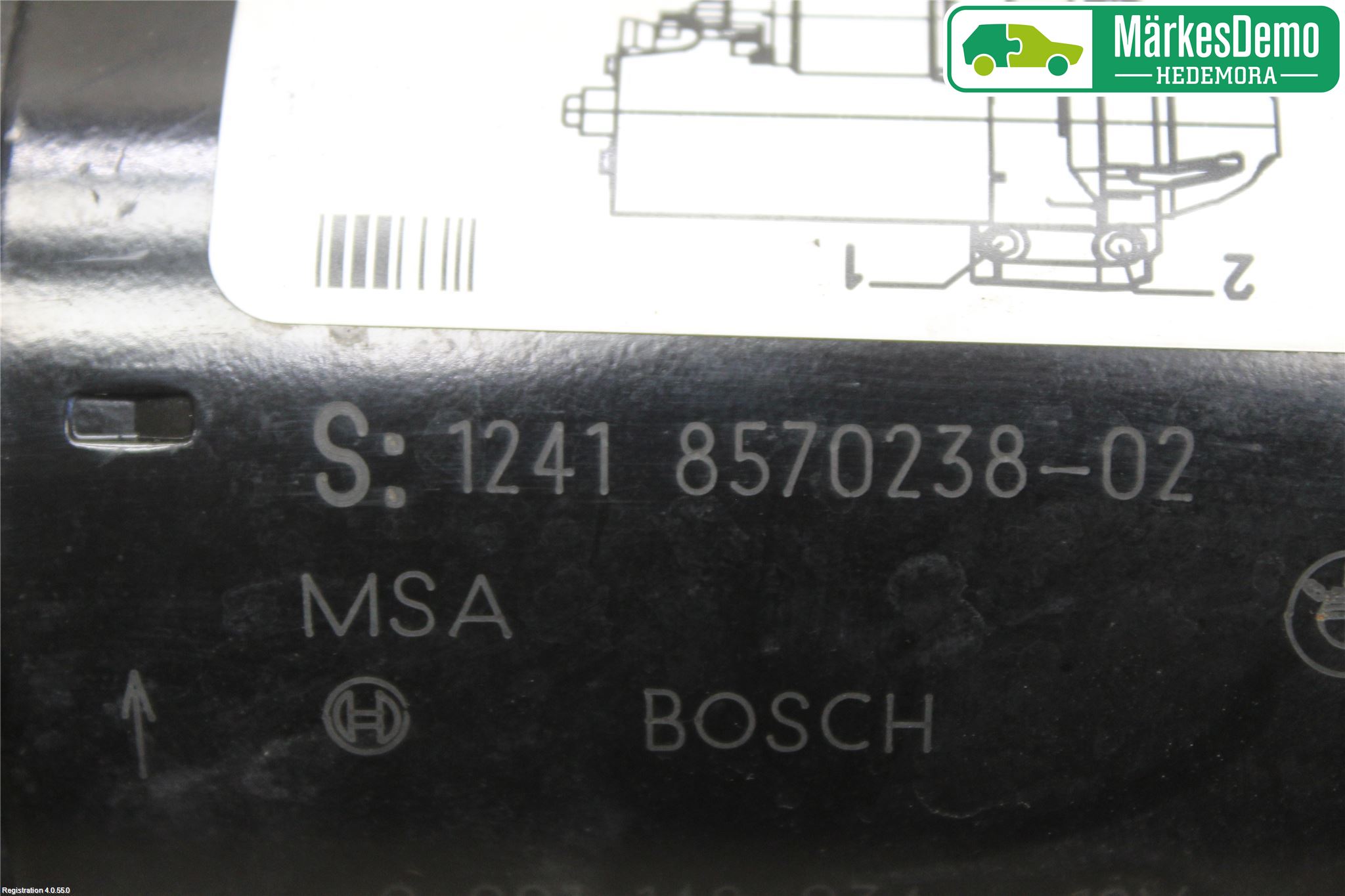 BMW 3 F30/F31/F80 12-19 Startmotor Diesel