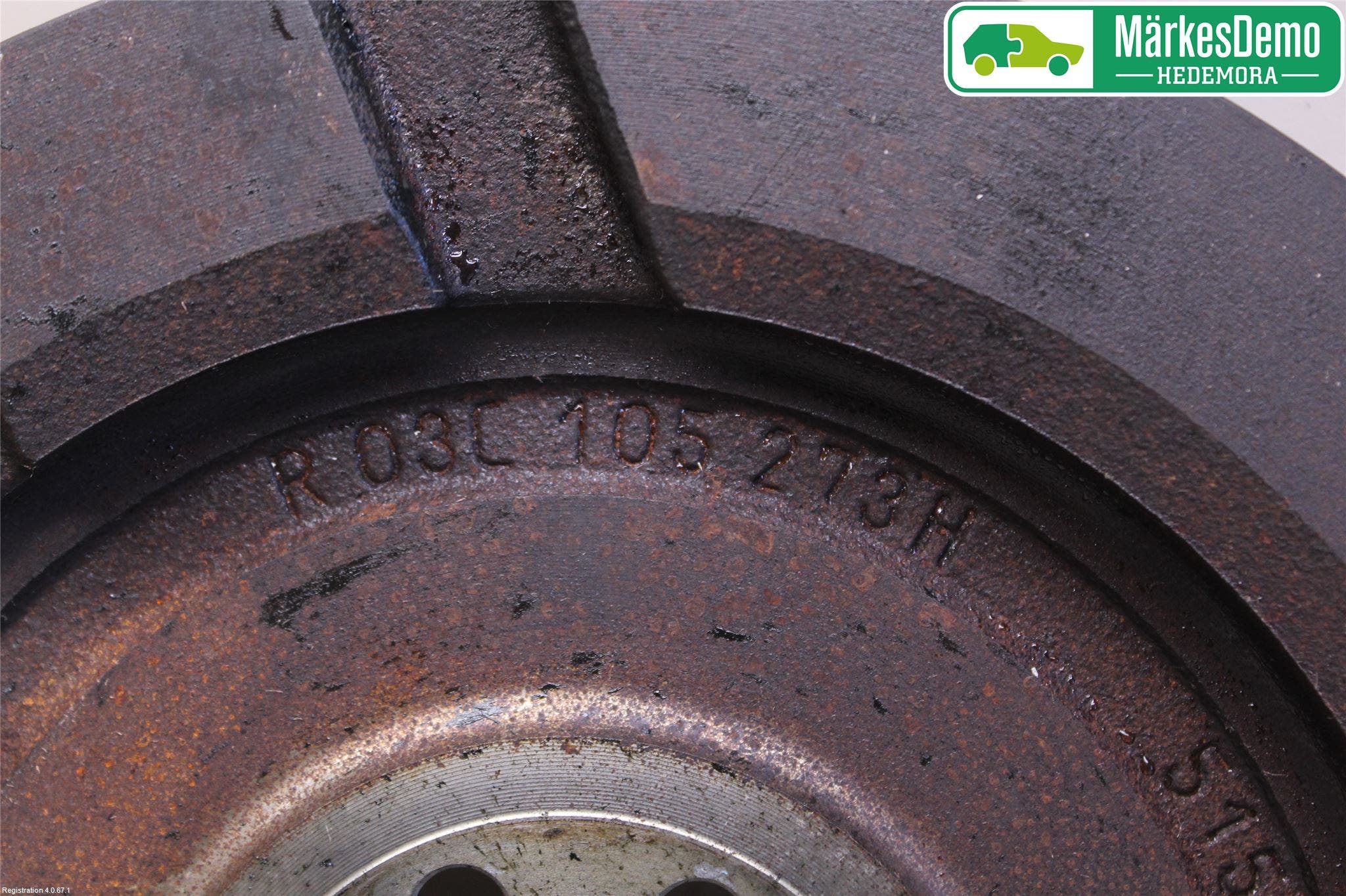 Volkswagen VW SCIROCCO 09-17 Svänghjul Man