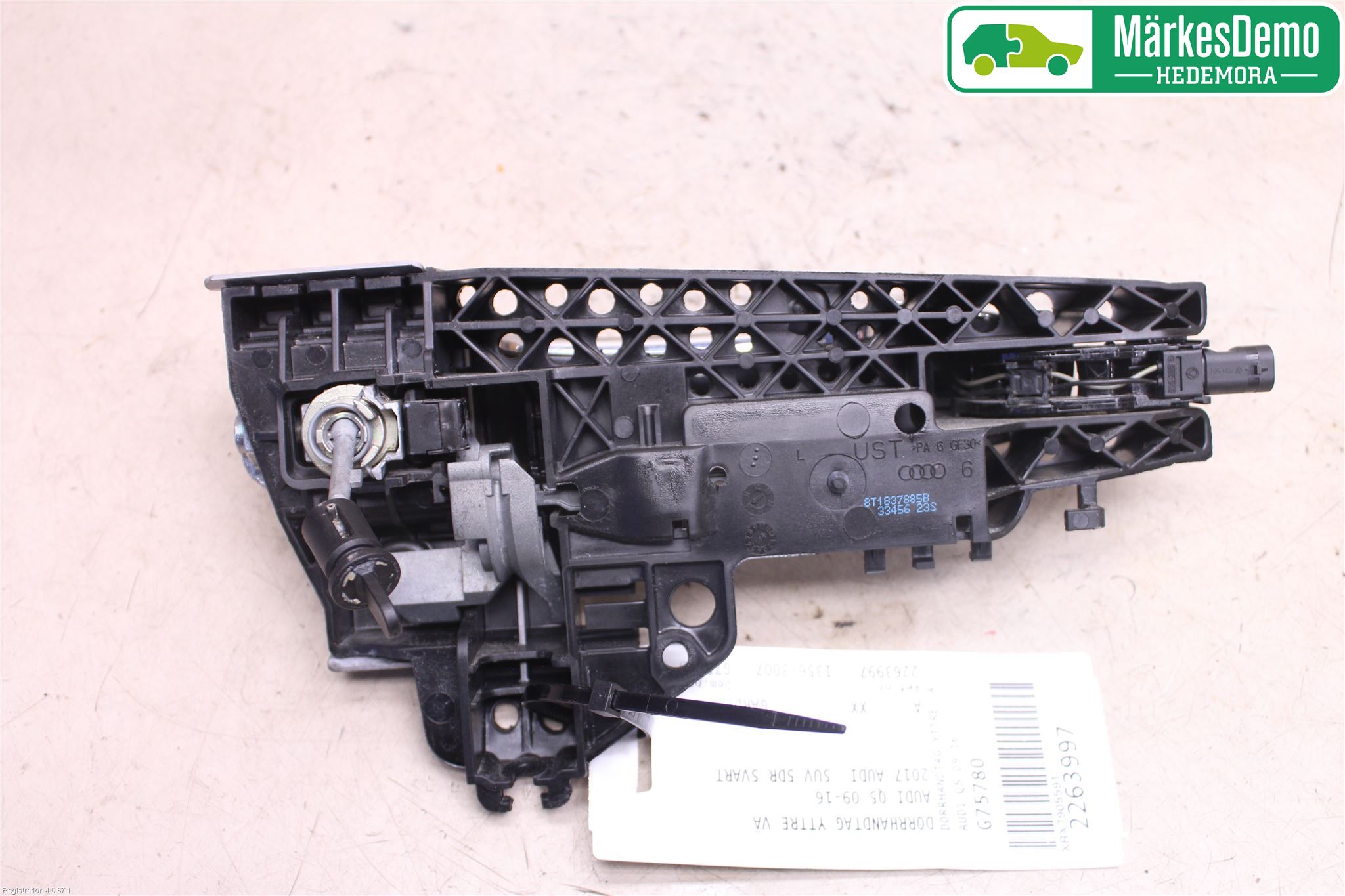 Audi Q5 09-16 Dörrhandtag Yttre Vä