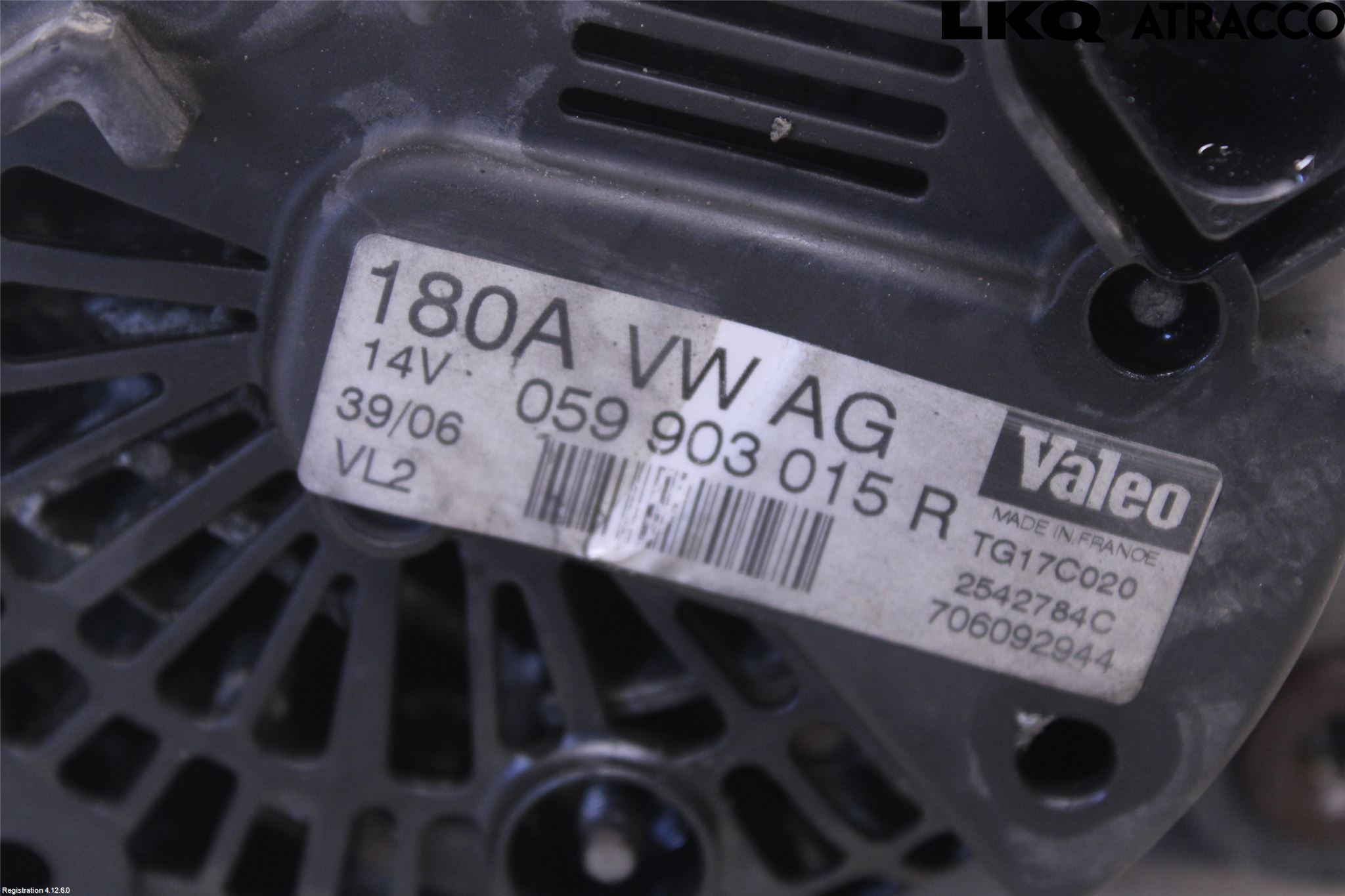 Audi Q7/SQ7 Generator