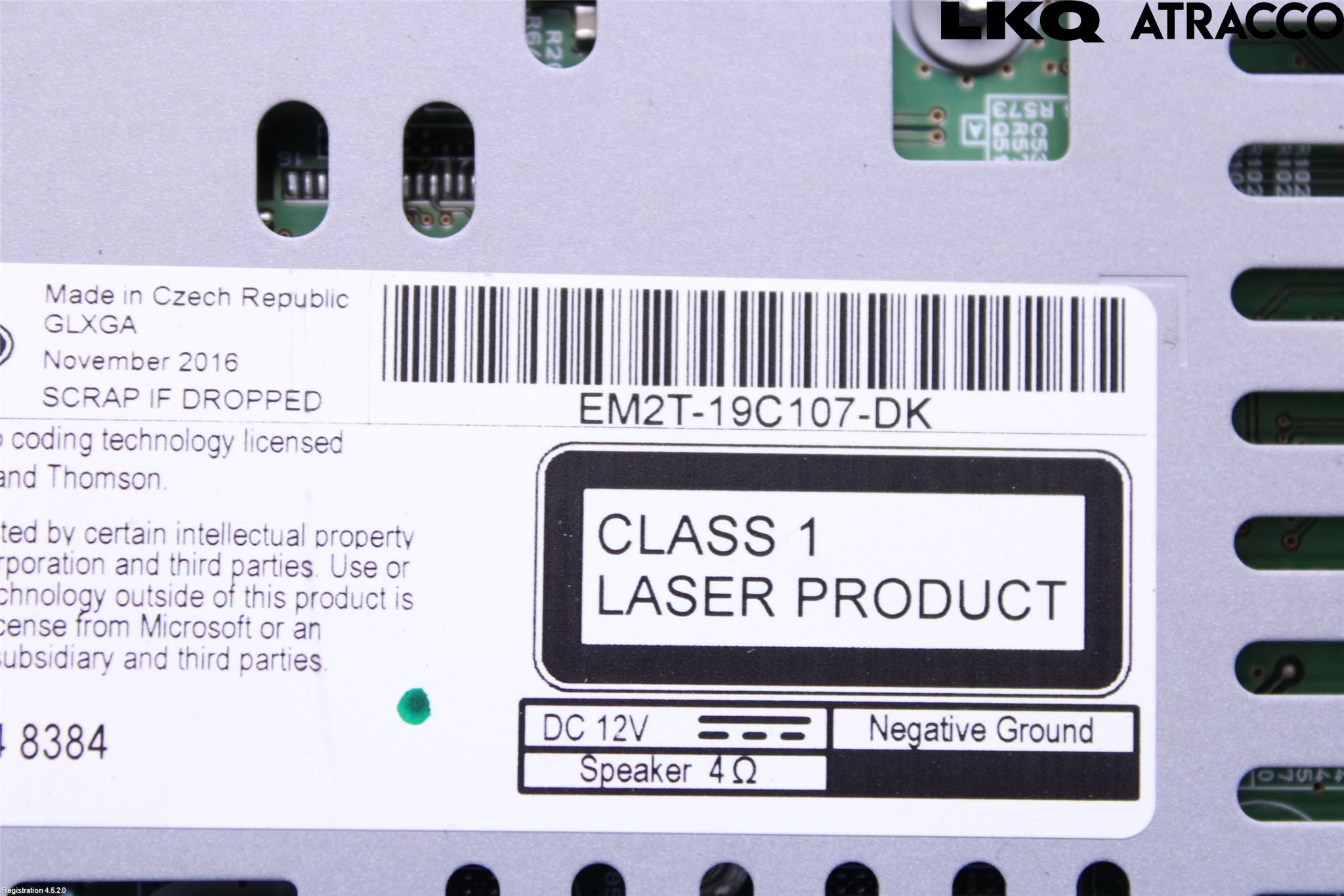 Ford S-MAX 15- Cd Radio - Multimediapanel