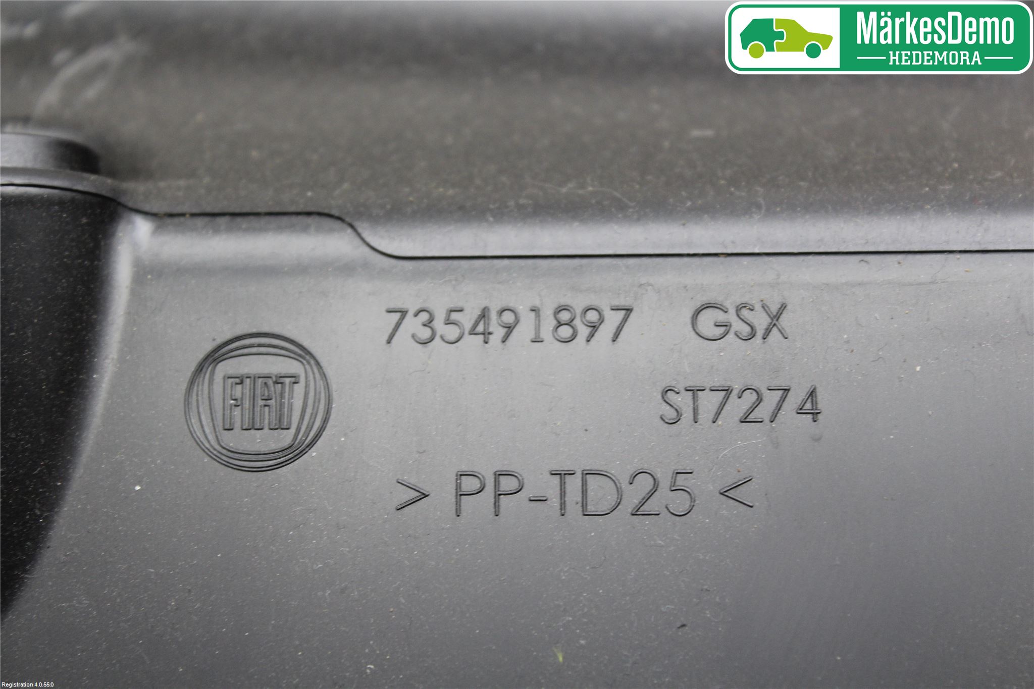 Fiat PANDA 12- Handskfack