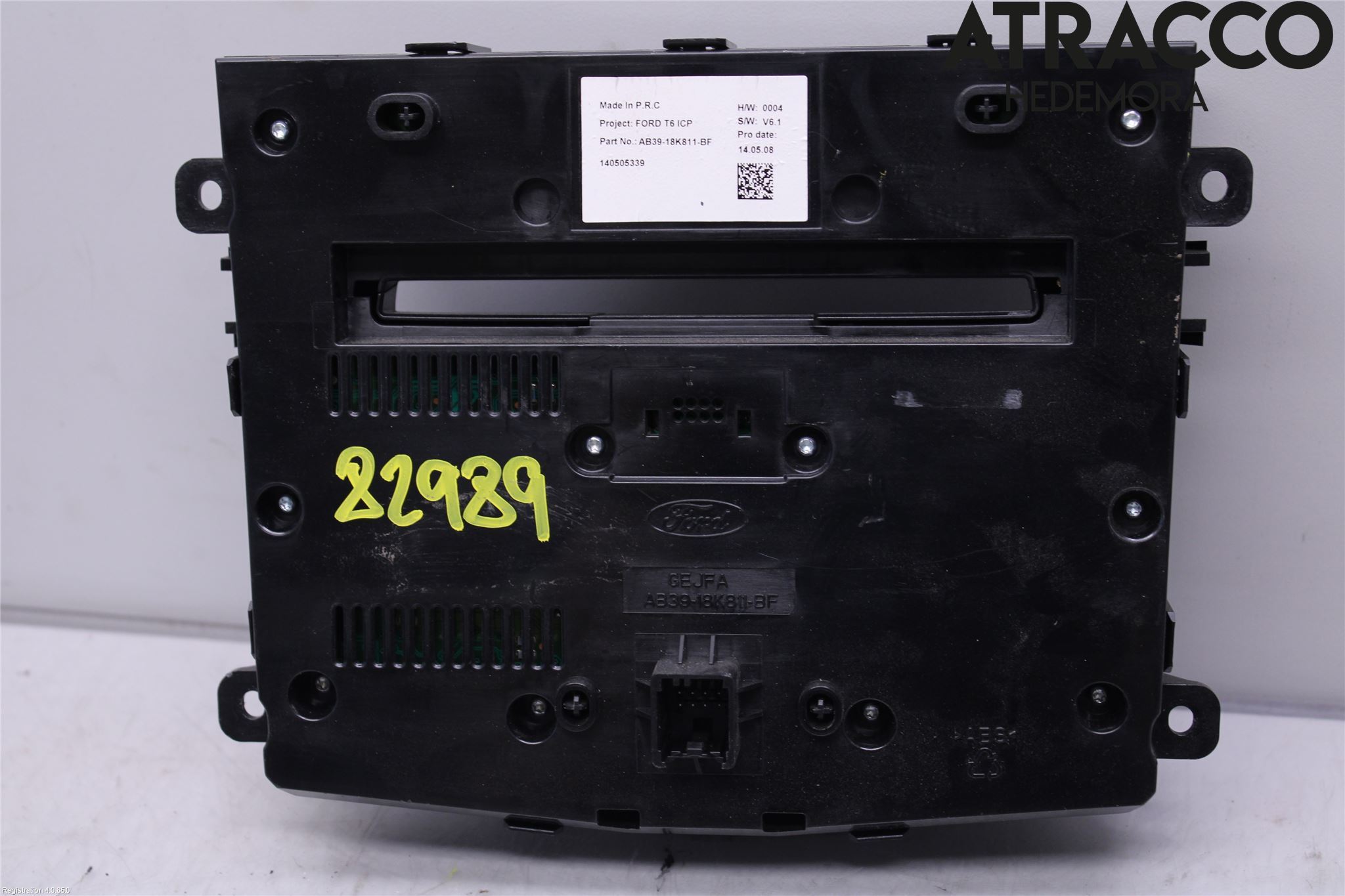Ford RANGER EU 12-23 Cd Radio - Multimediapanel