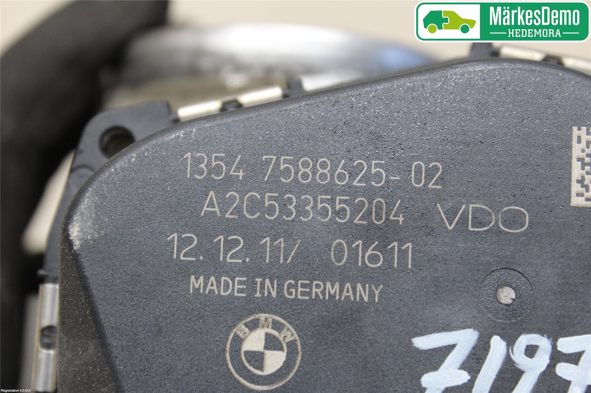 BMW 3 F30/F31/F80 12-19 Injspjällhus