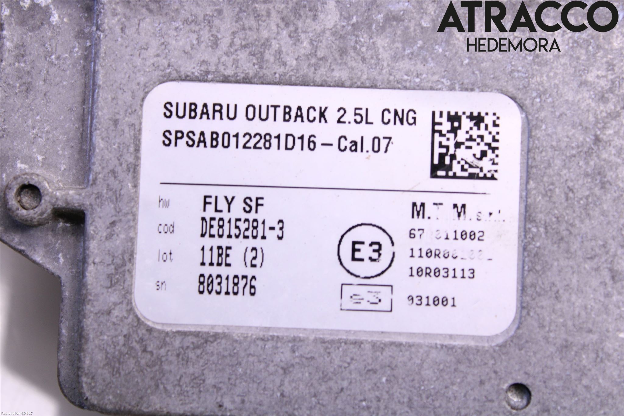 Subaru LEGACY 10-14 Styrenhet Övrigt