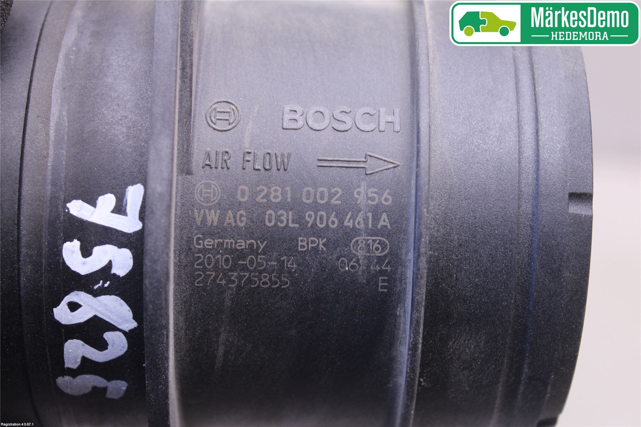 Skoda OCTAVIA (1Z) 05-13 Injluftmassamätare