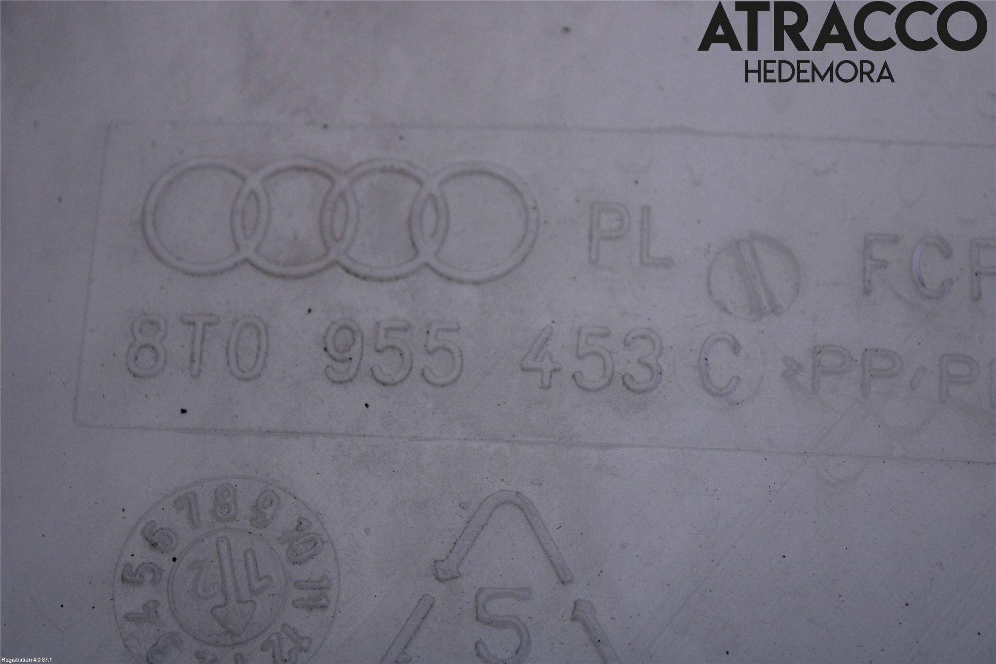 Audi A4 12-15 Spolartank Vindruta-Strål