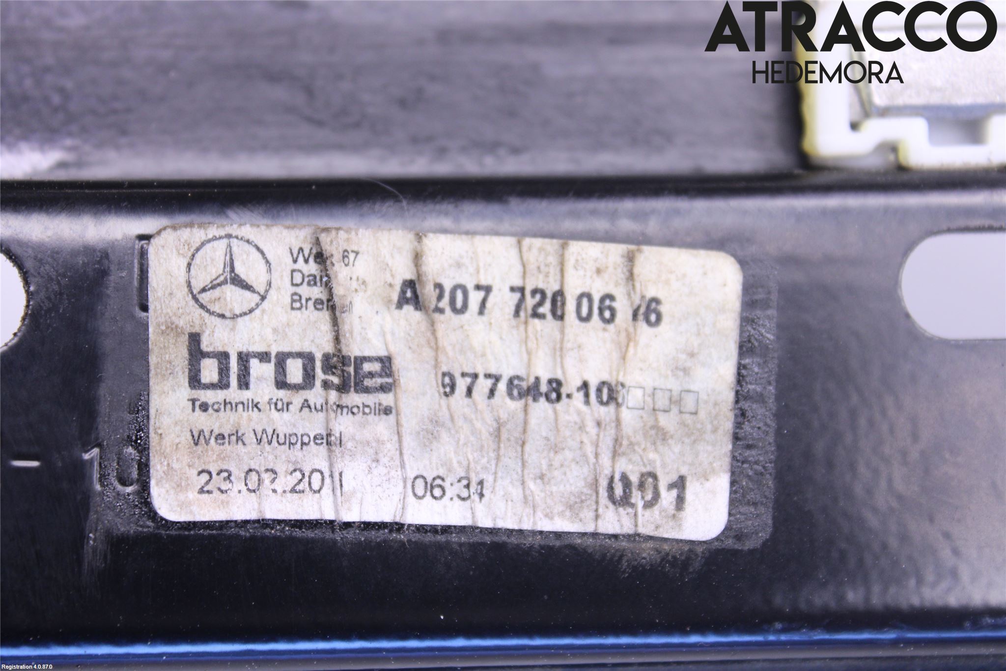 Mercedes-Benz MB E-KLASS COUPÈ/CAB(C207) 09-17 Fönsterhiss El Kompl