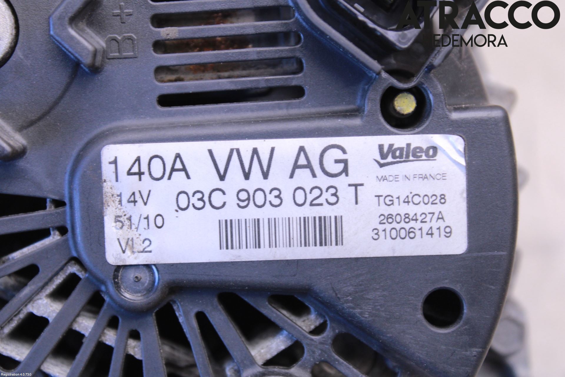 Volkswagen VW PASSAT 11-14 Generator