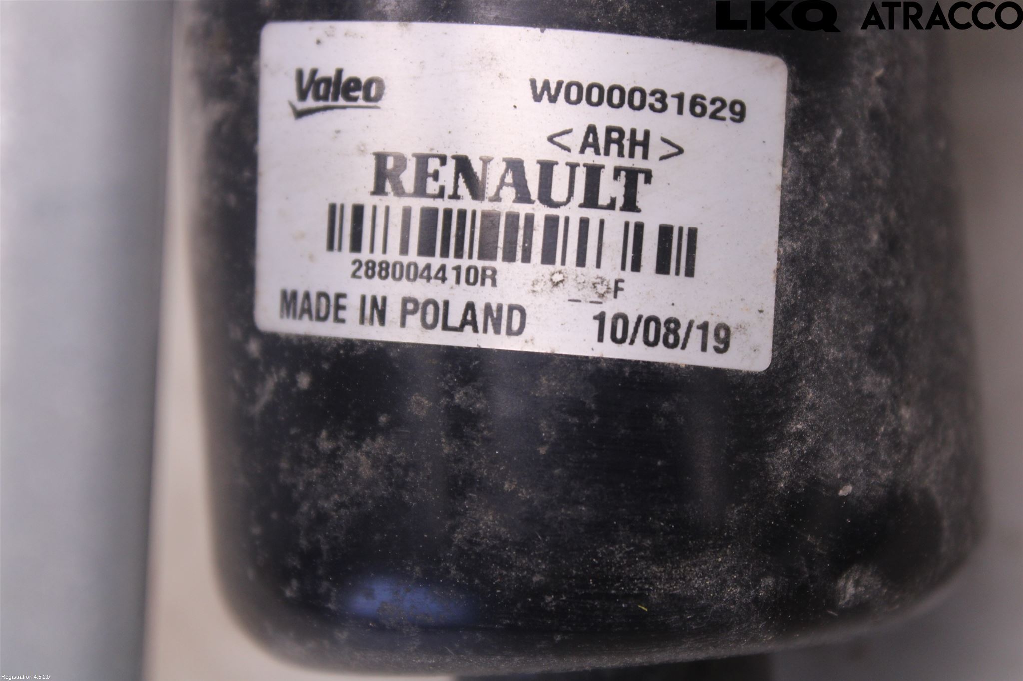 Dacia DUSTER 18-24 Torkarmotor Vindruta