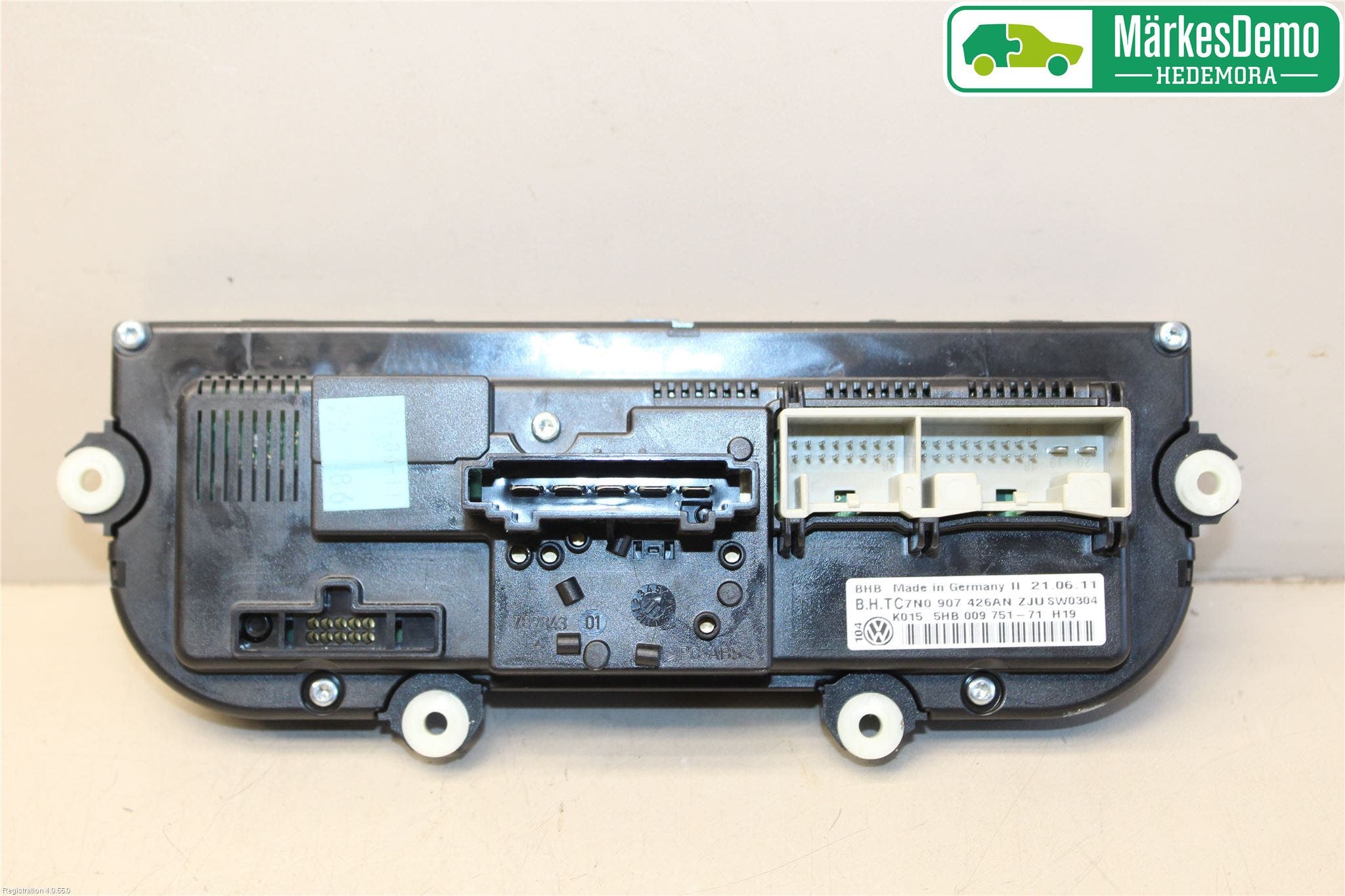 Volkswagen VW TOURAN 10-15 Ac Styrenhet Ac Manöveren