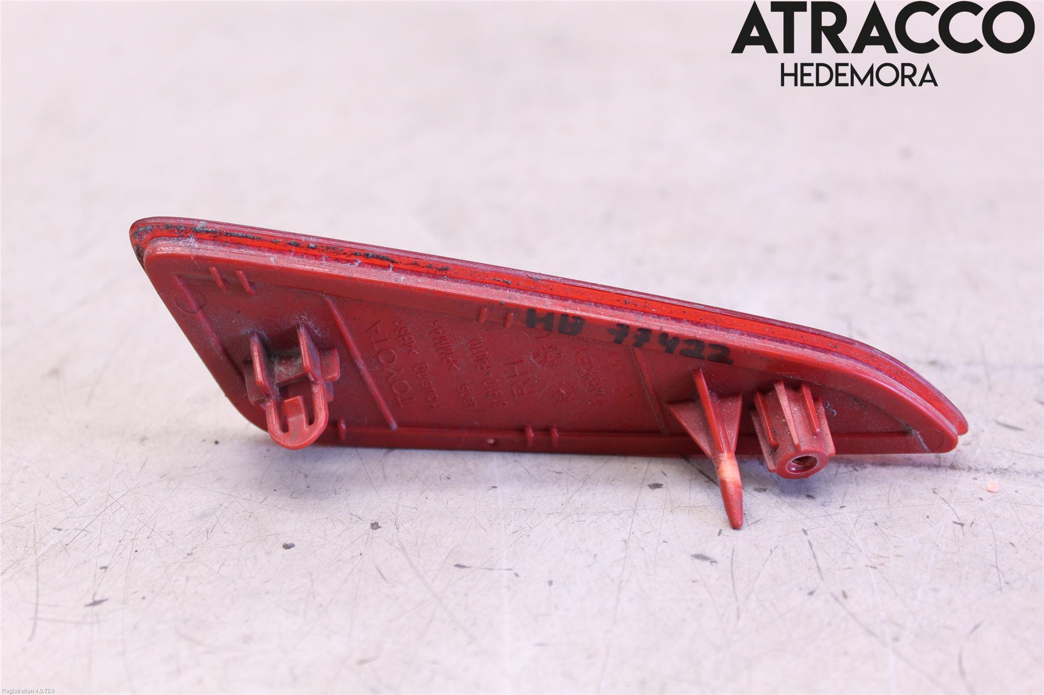 Toyota C-HR 16-23 Dimljus/Reflex Bak