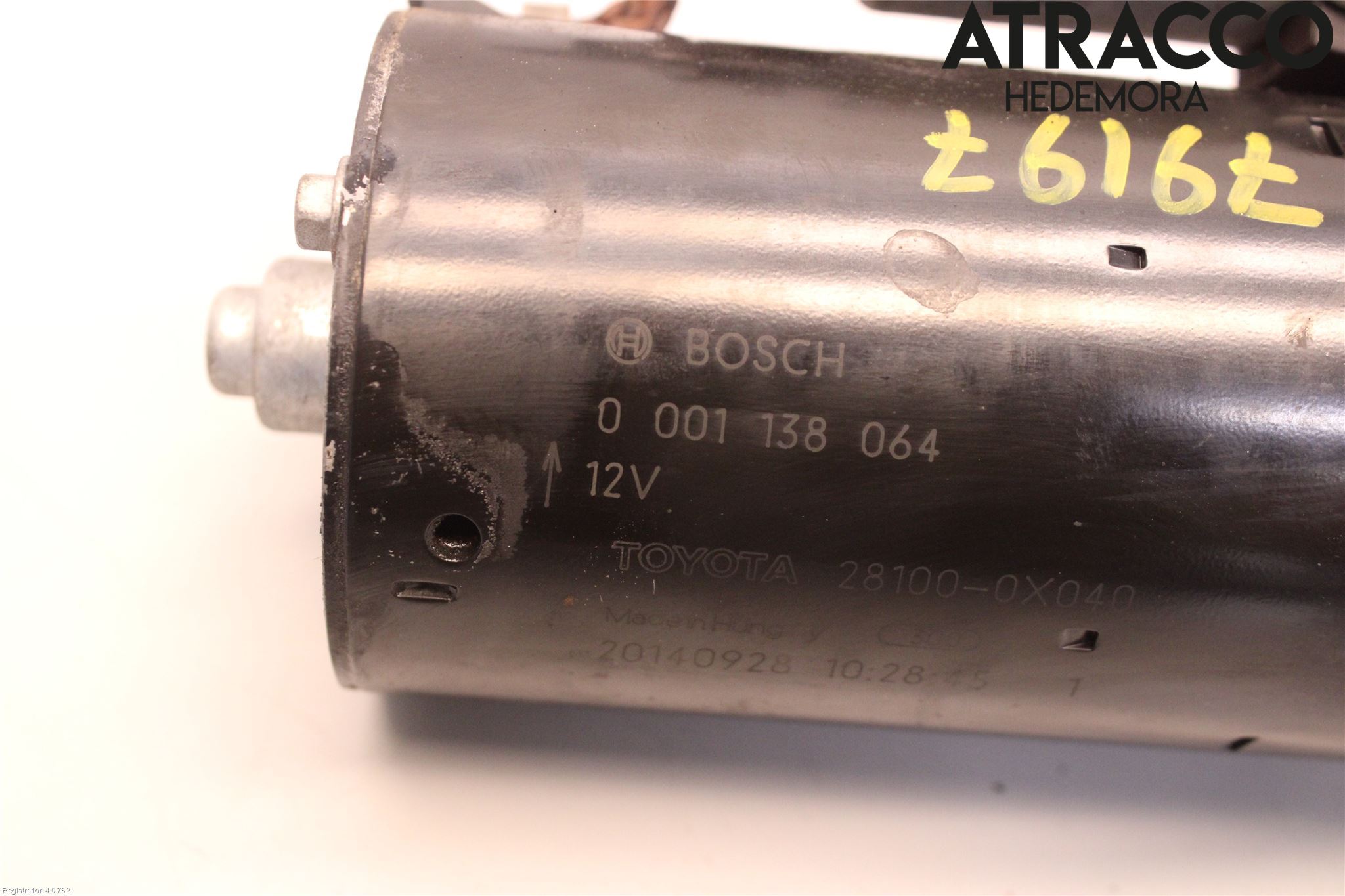 Toyota VERSO 09-18 Startmotor Diesel