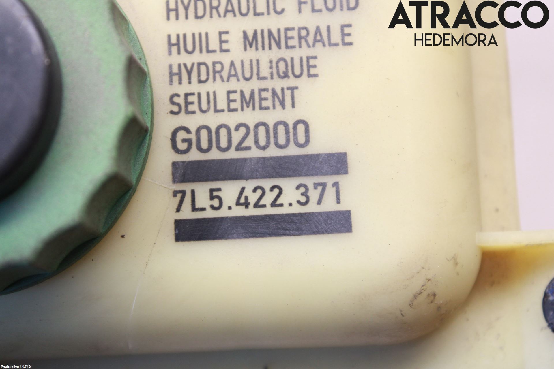 Porsche CAYENNE 03- Styrservooljebehållare