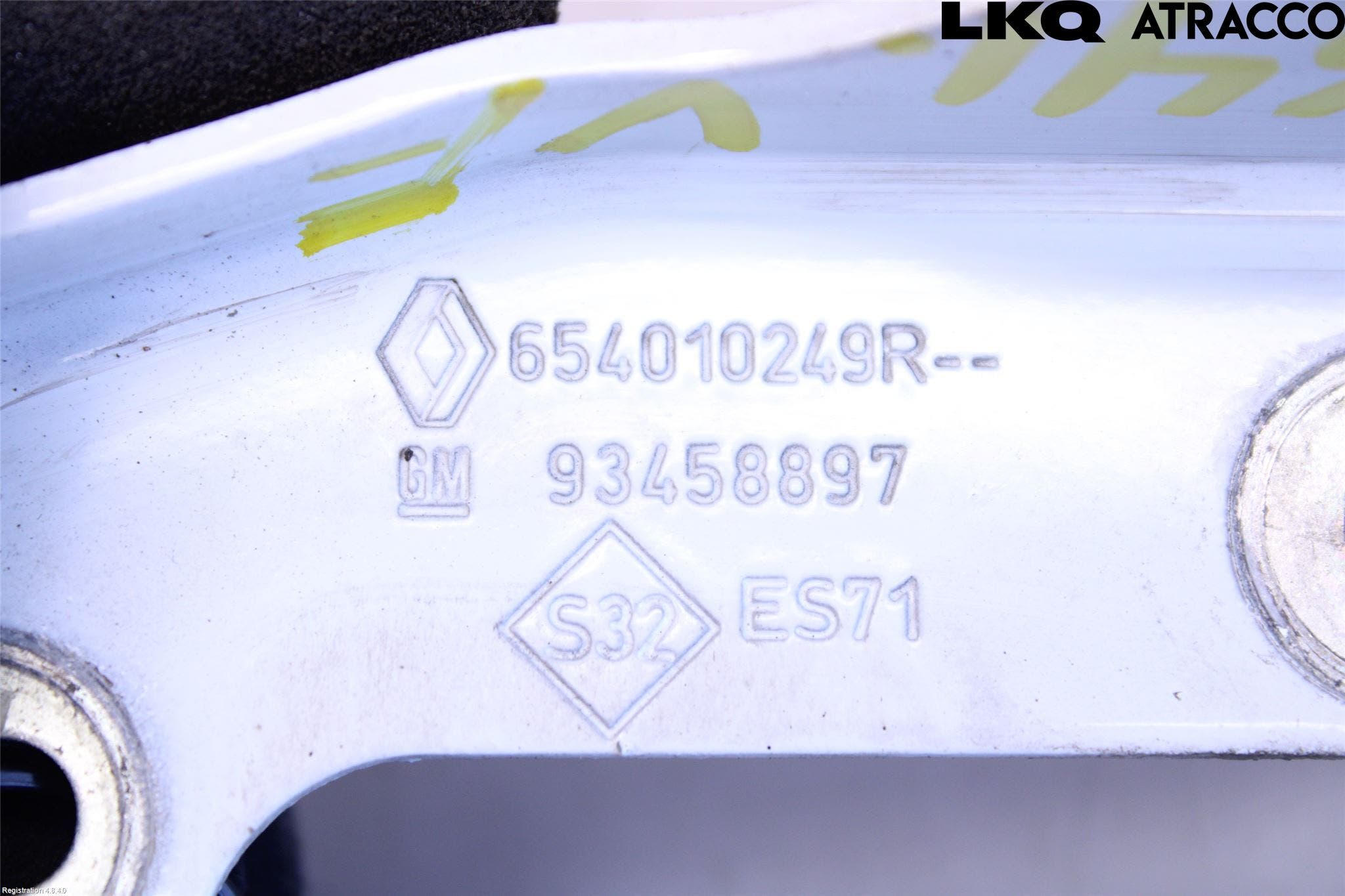 Opel VIVARO 15-19 Huvgångjärn