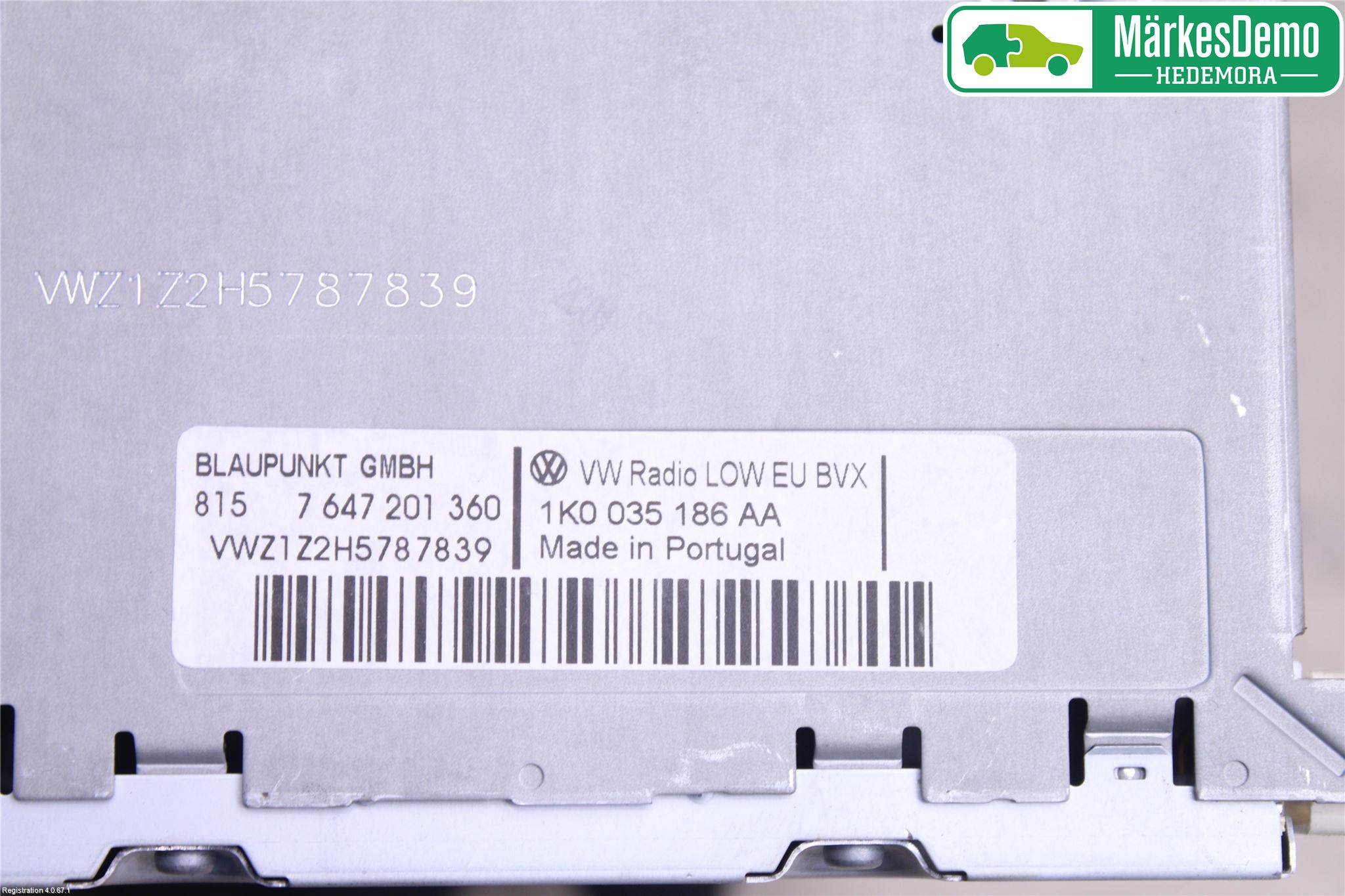 Volkswagen VW PASSAT CC 08-16 Cd Radio - Multimediapanel