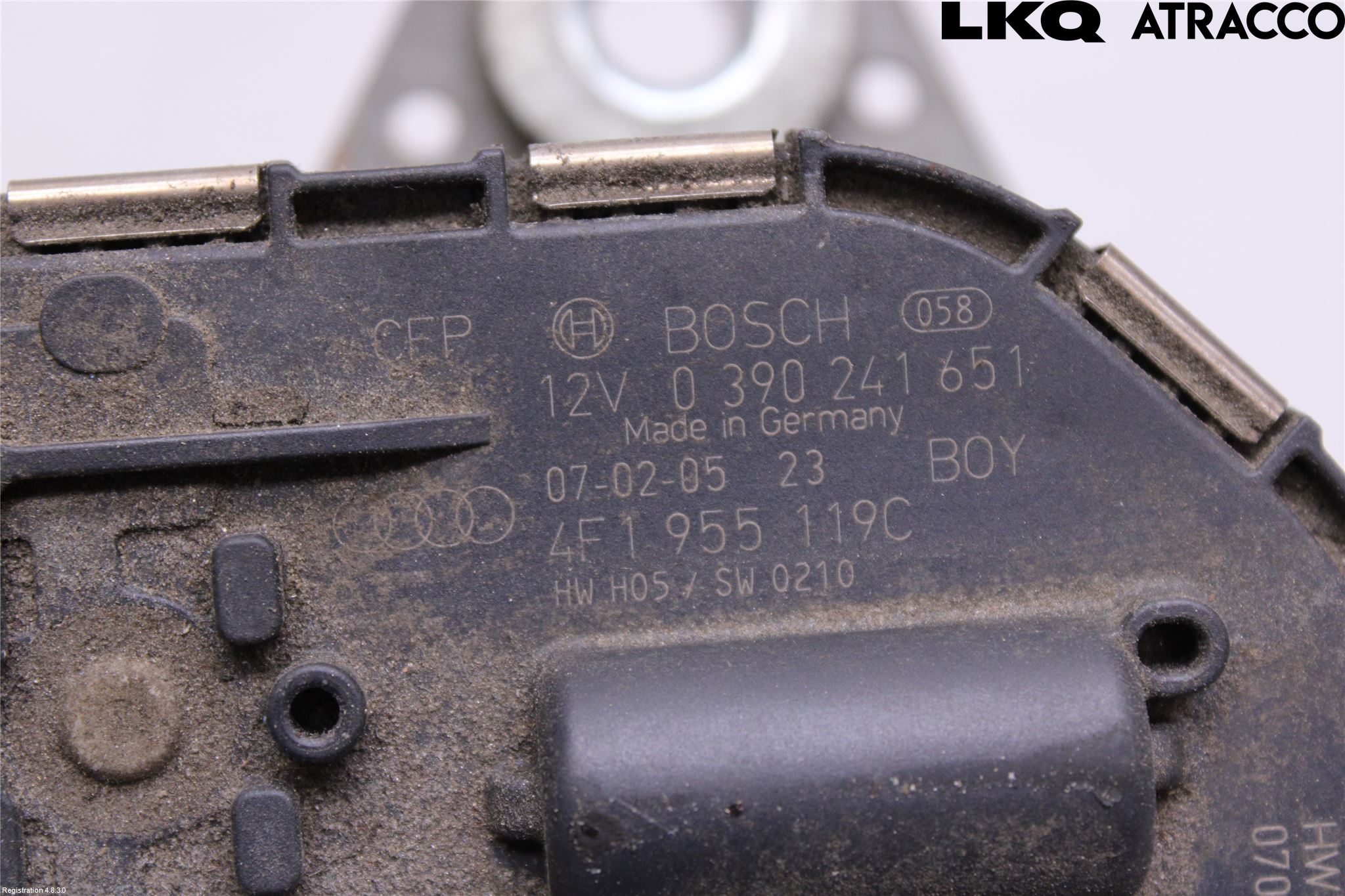 Audi A6/S6     05-11 Torkarmotor Vindruta