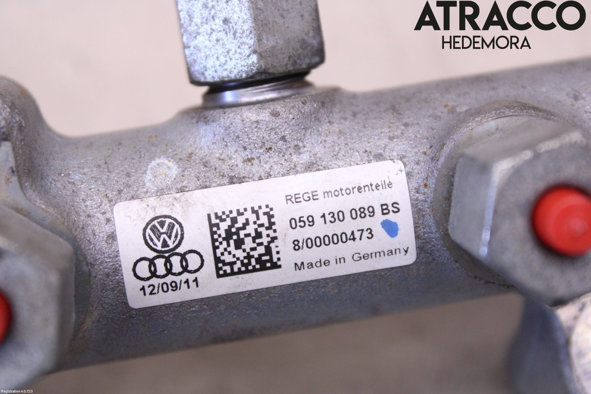 Audi A7/S7 4G 11-17 Injspridarrör