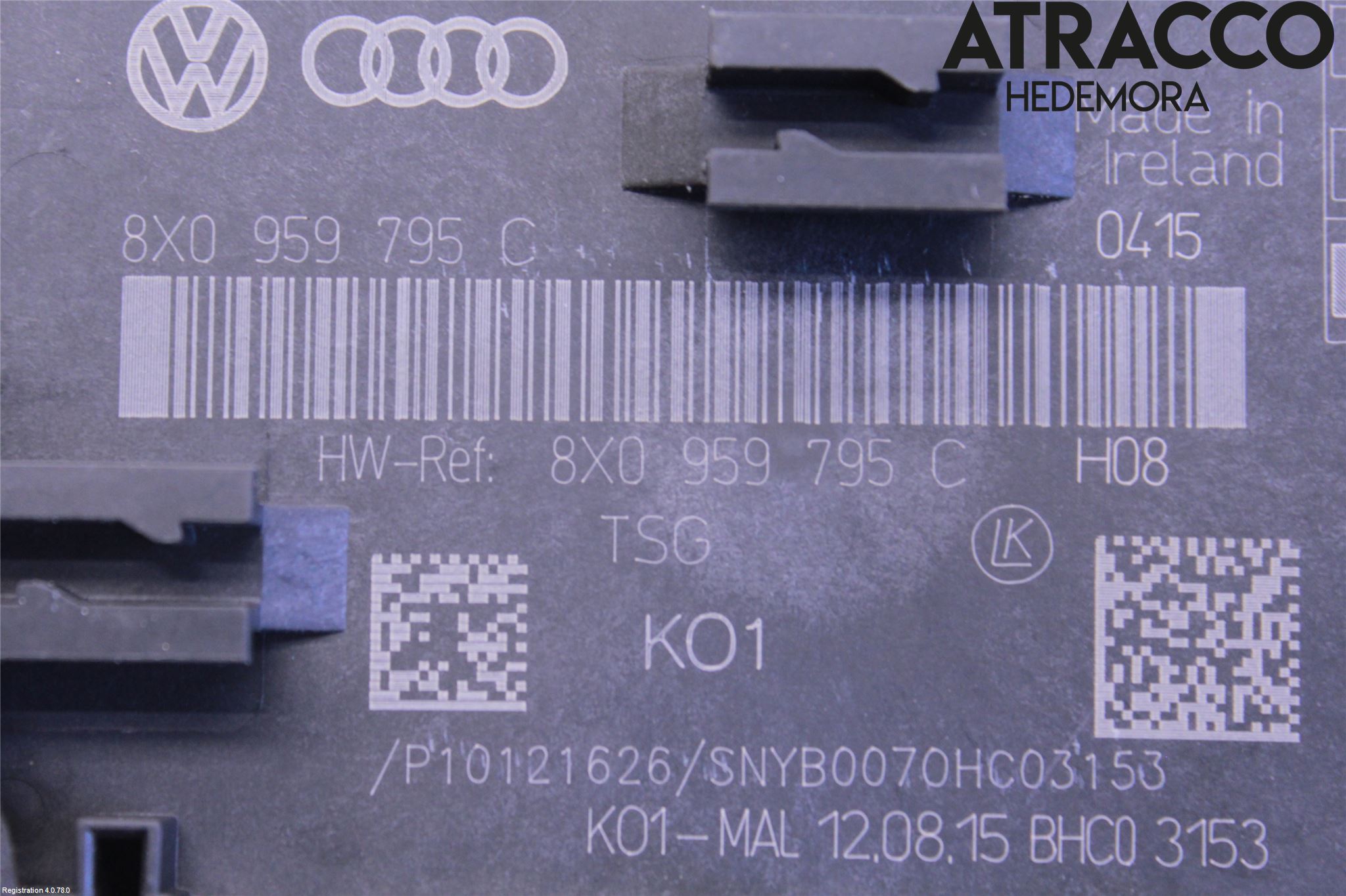 Audi Q3 8U 12-18 Styrenhet Dörr
