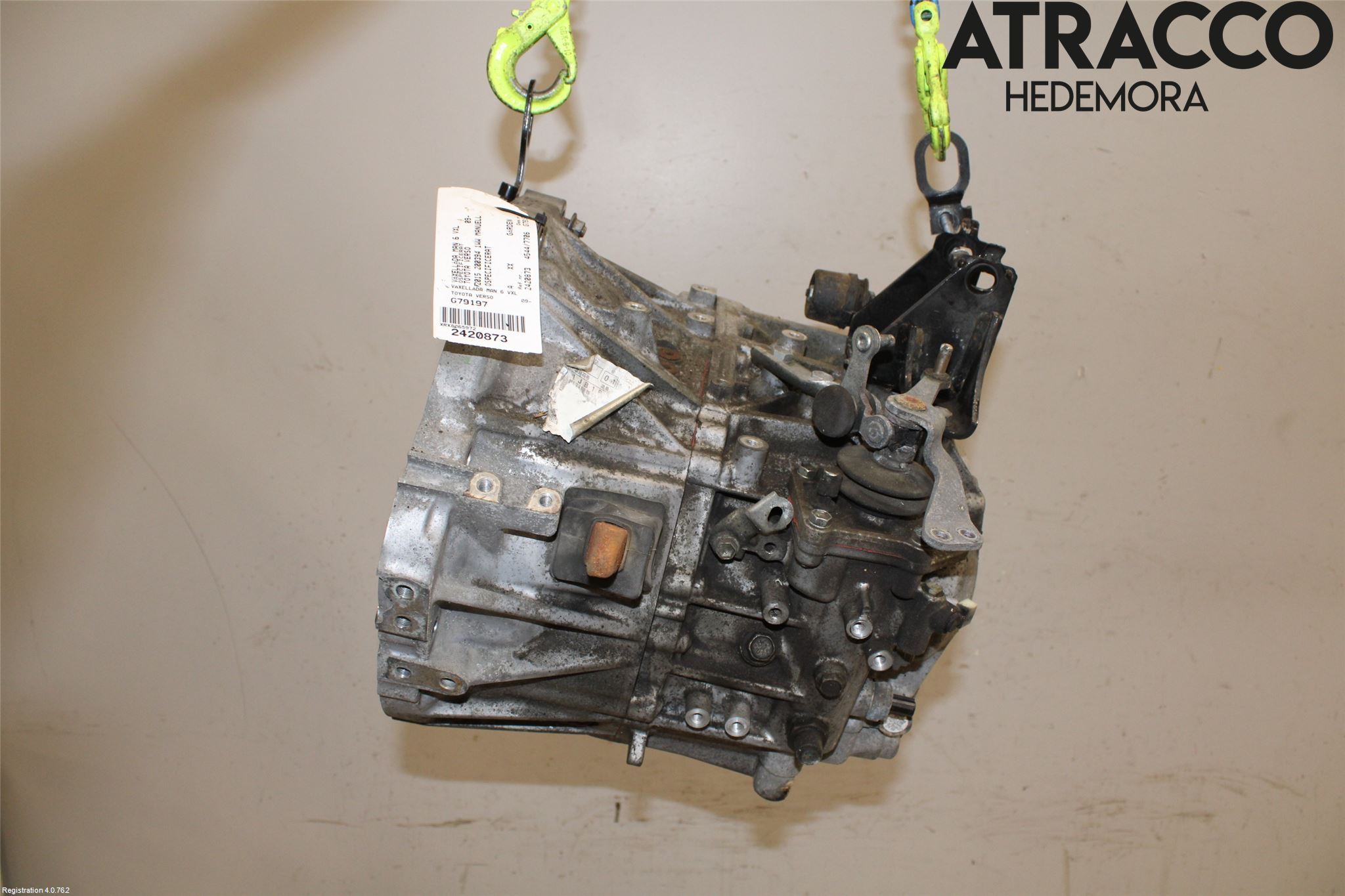 Toyota VERSO 09-18 Växellåda Man 6 Vxl