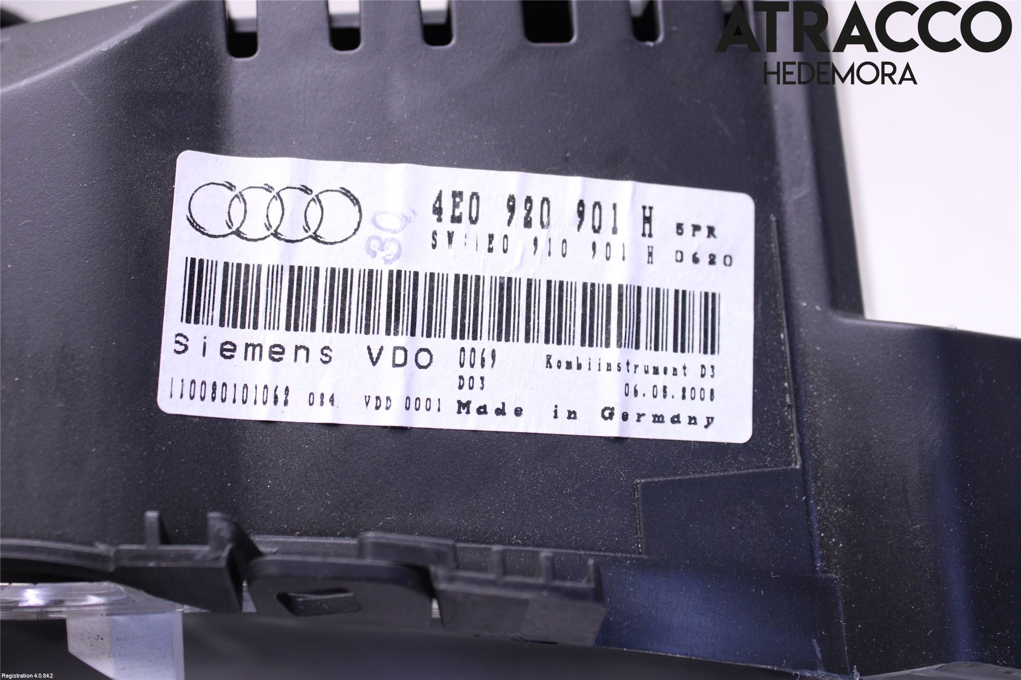 Audi A8/S8 4E  02-09 Instrument Komb