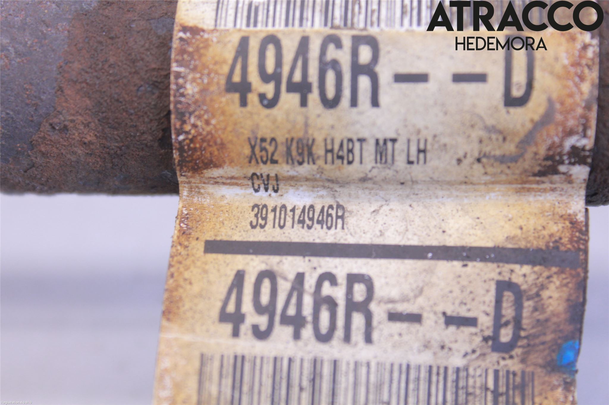 Dacia SANDERO/STEPWAY 13-20 Drivaxel Fram Vänster