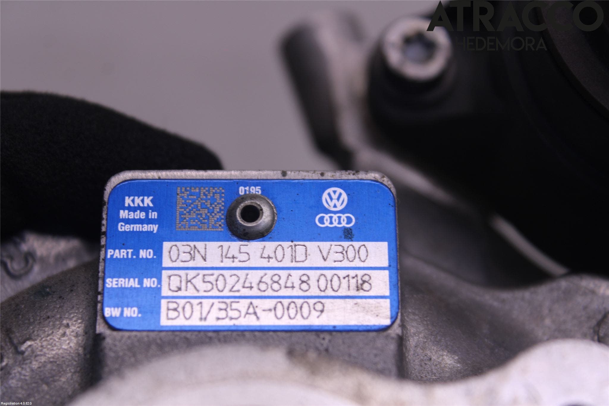 Volkswagen VW PASSAT 15-19 Turboaggregat