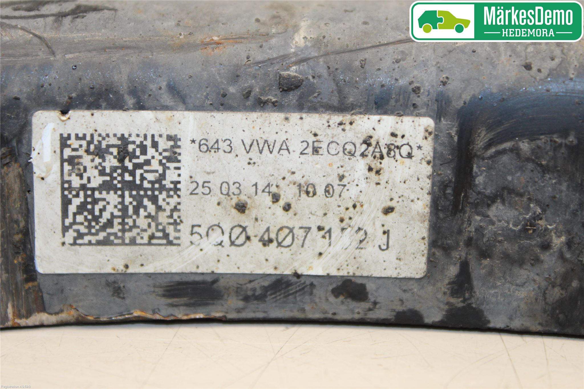 Volkswagen VW GOLF / E-GOLF VII 13-20 Bärarm Fram Undre Hö
